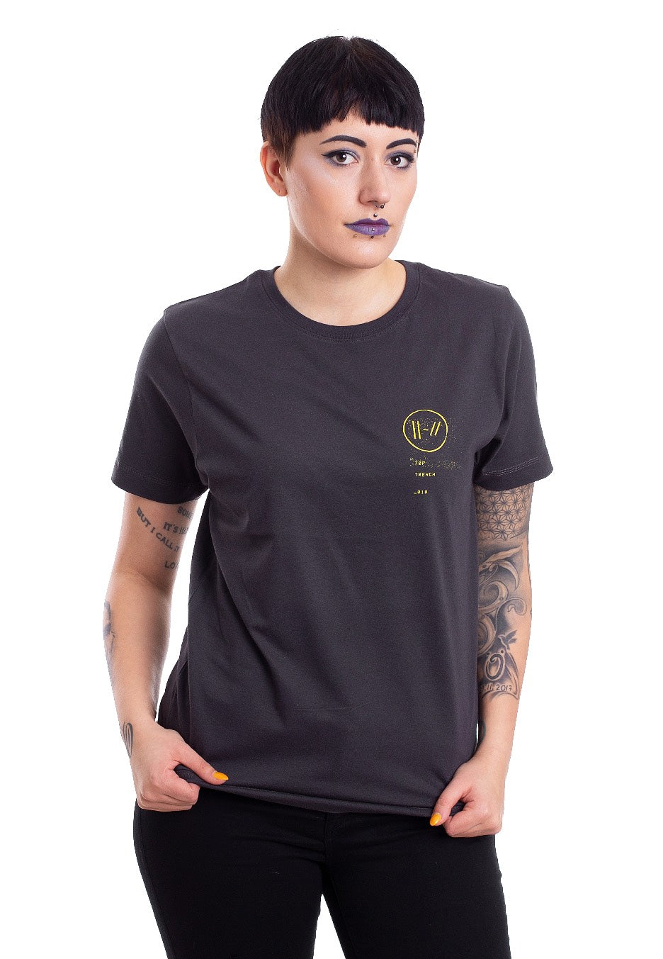 Twenty One Pilots - Bandito Circle Charcoal - T-Shirt | Women-Image