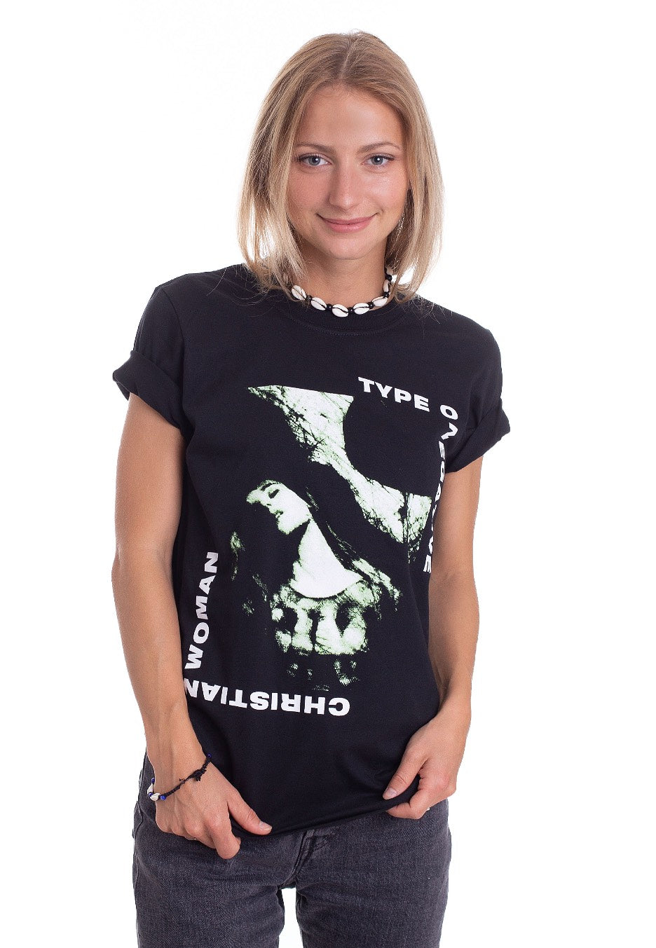 Type O Negative - Christian Woman Cross - T-Shirt | Women-Image