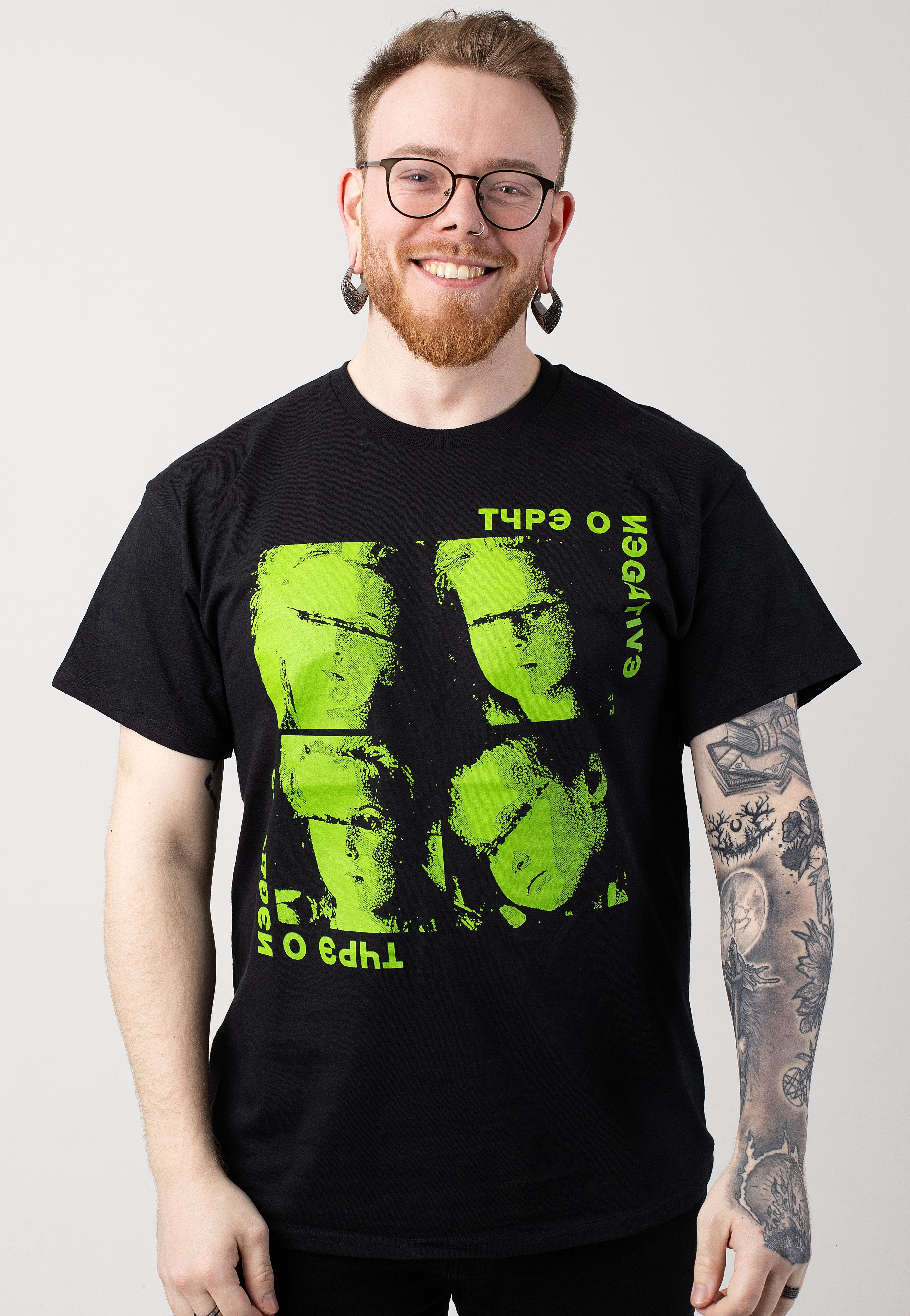 Type O Negative - Four Faces - T-Shirt | Men-Image