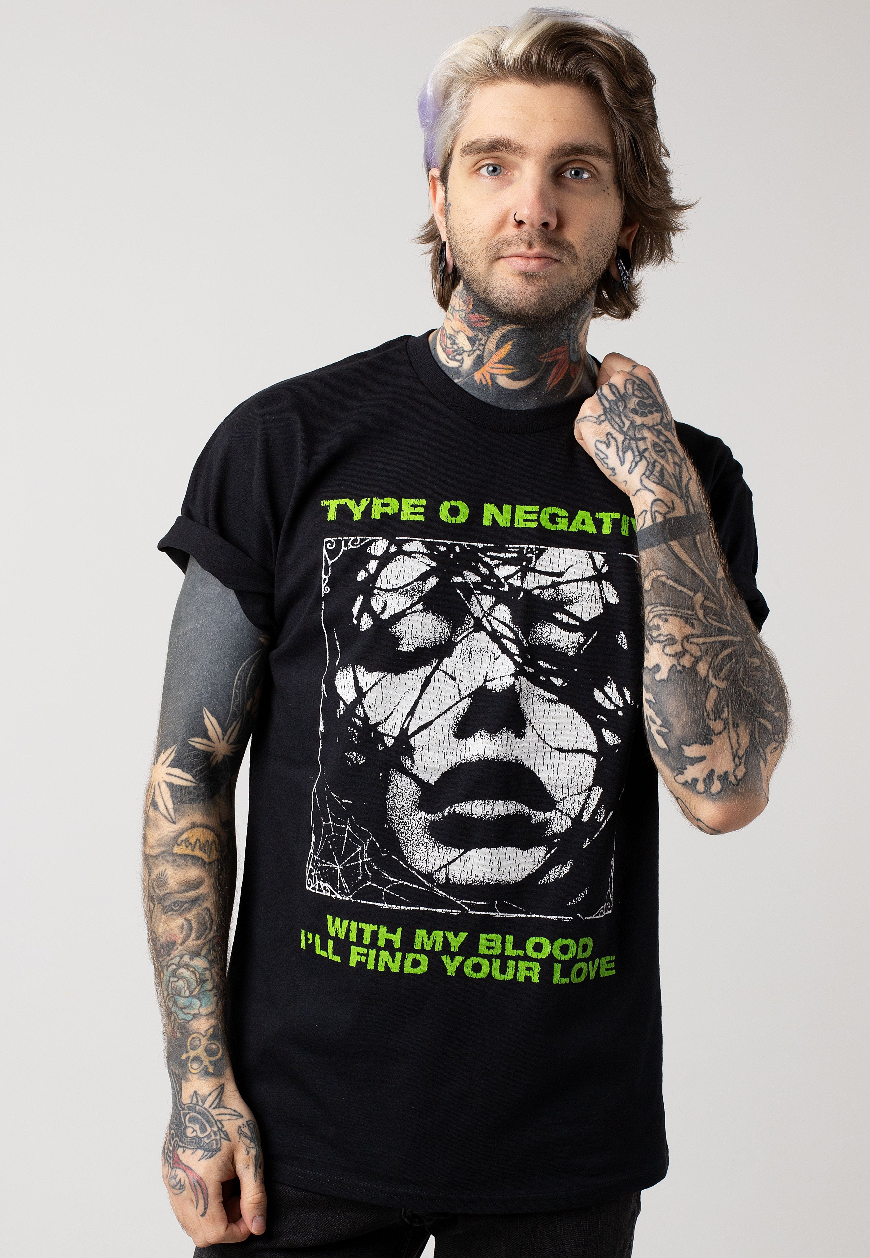 Type O Negative - With My Blood - T-Shirt | Men-Image