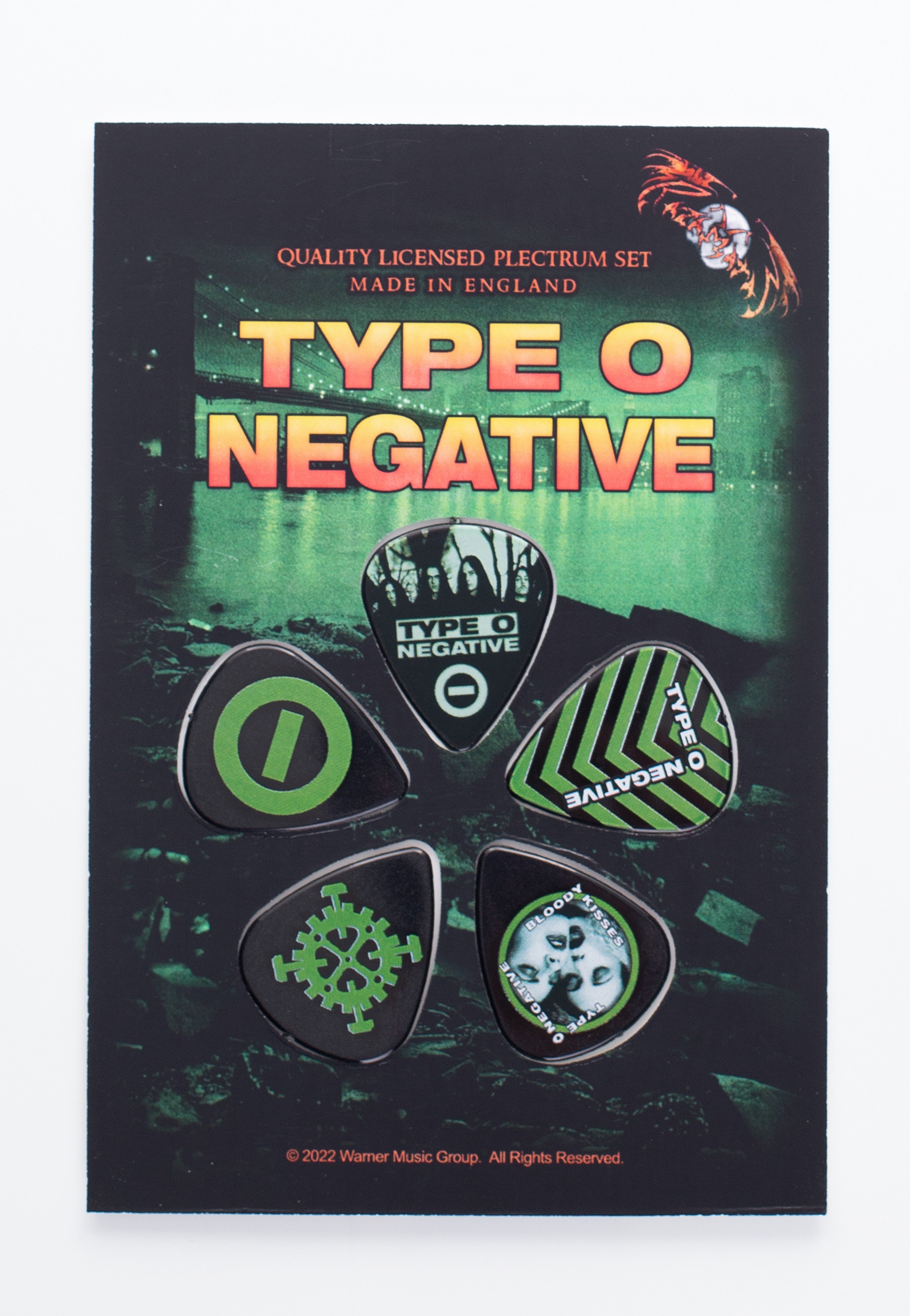 Type O Negative - World Coming Down - Plectrum Set | Neutral-Image