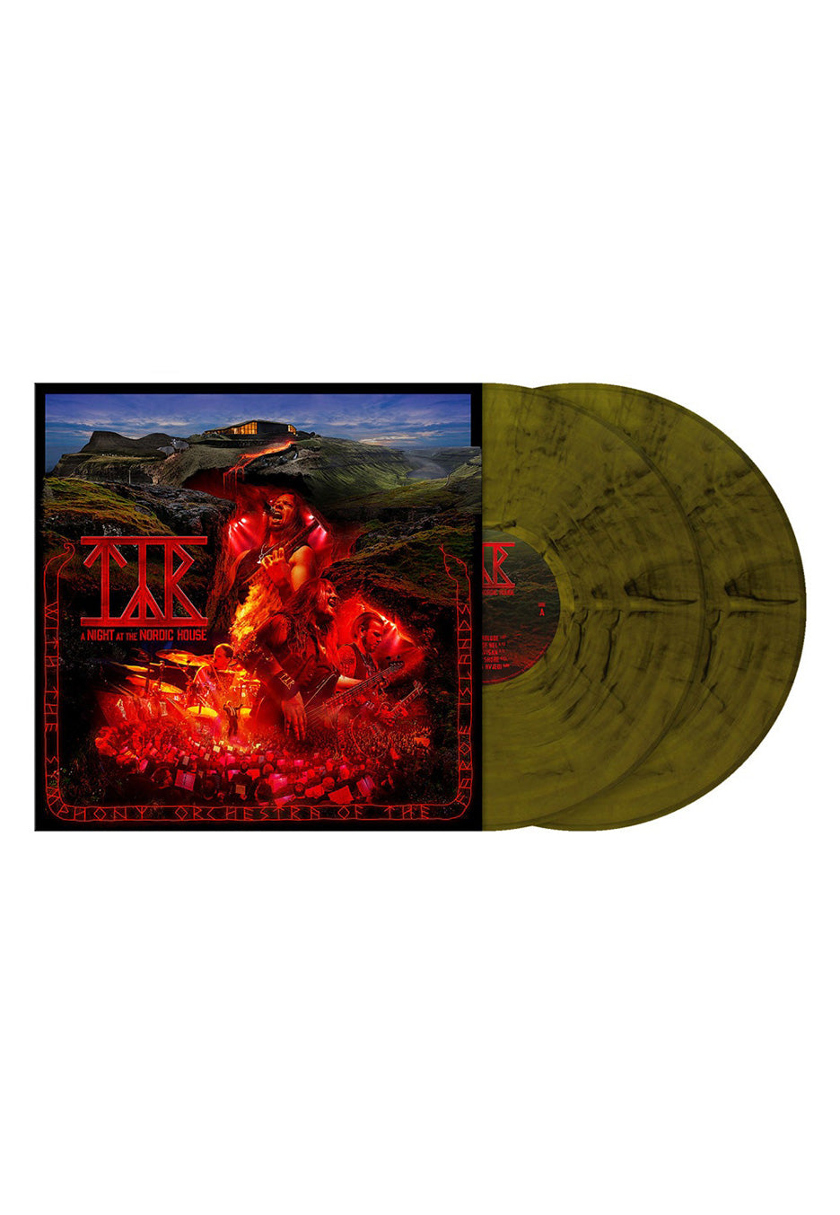 Tyr - A Night At The Nordic House Green - Marbled 2 Vinyl | Neutral-Image