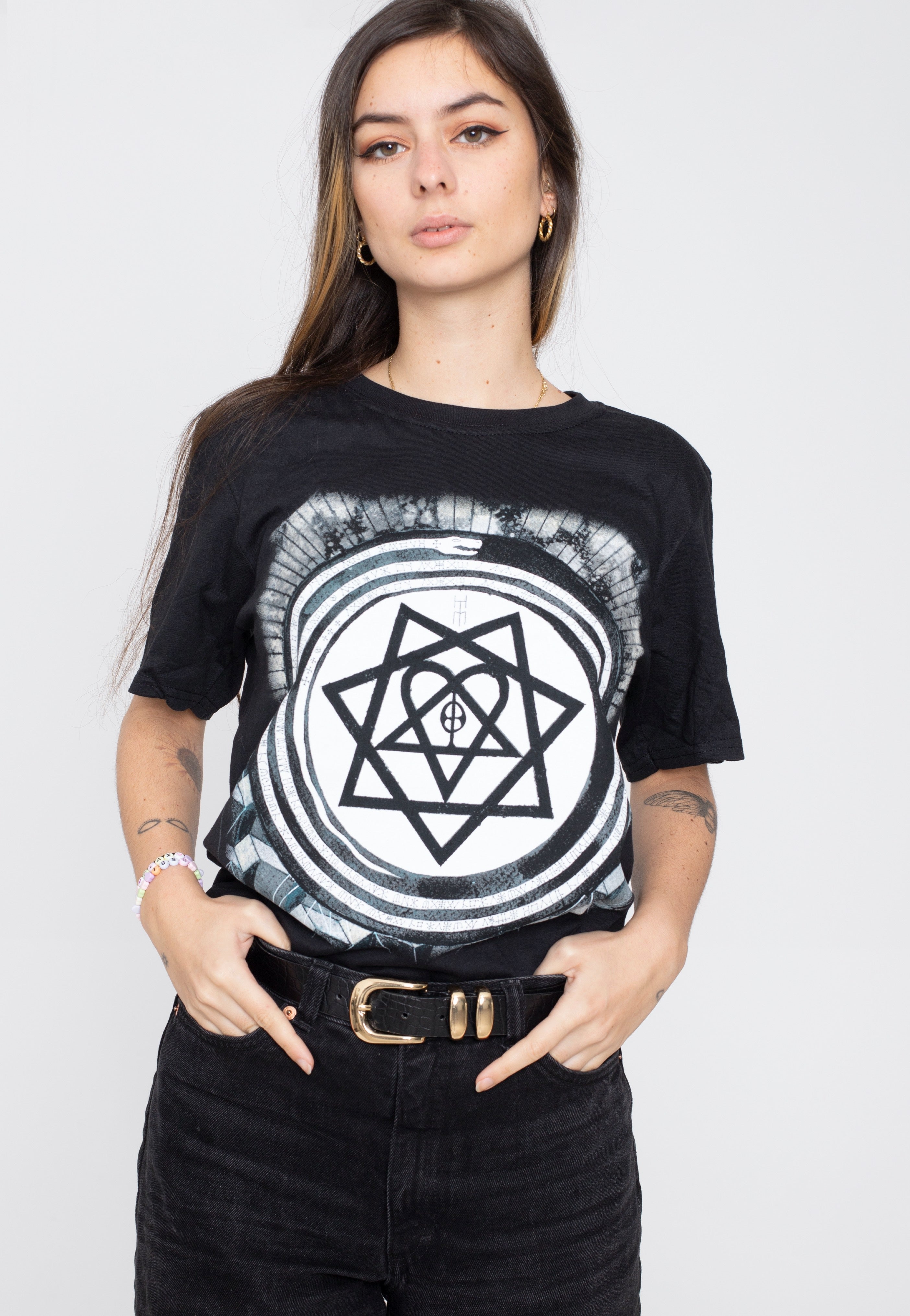 Him - Album Symbols - T-Shirt | Women-Image