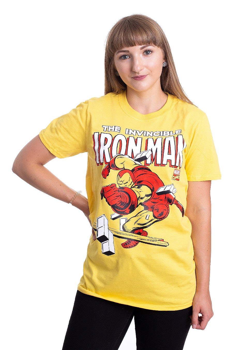 Iron Man - The Invincible Yellow - T-Shirt | Women-Image