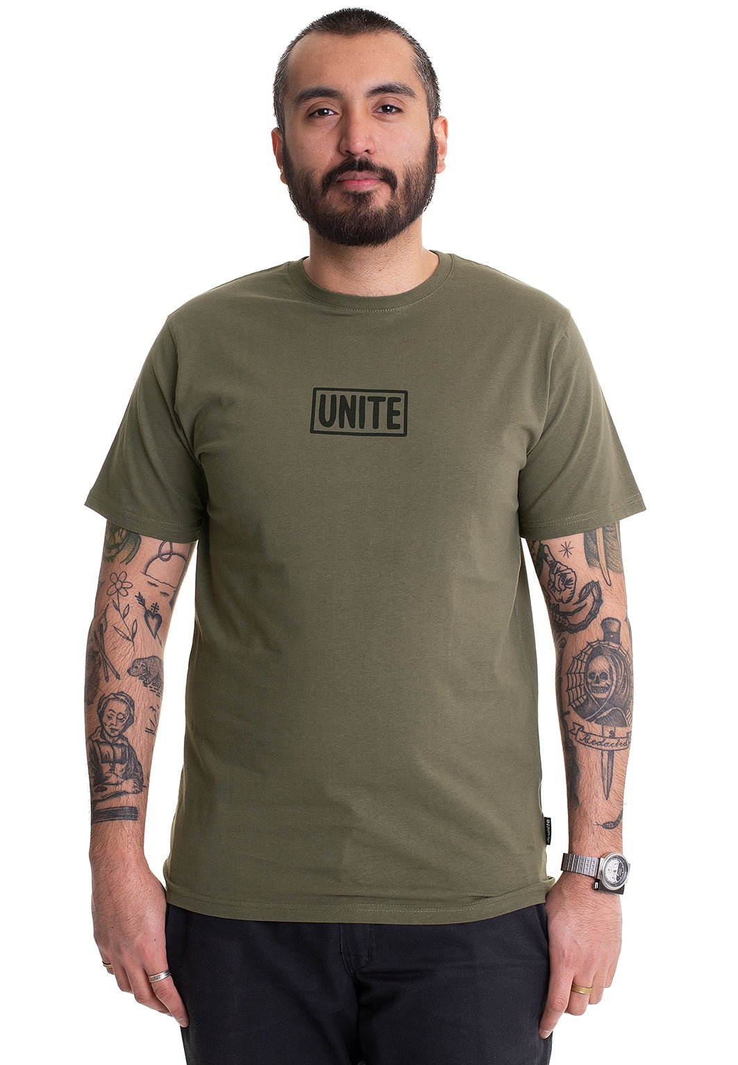 Unite Clothing - Peace Military Green - T-Shirt | Men-Image