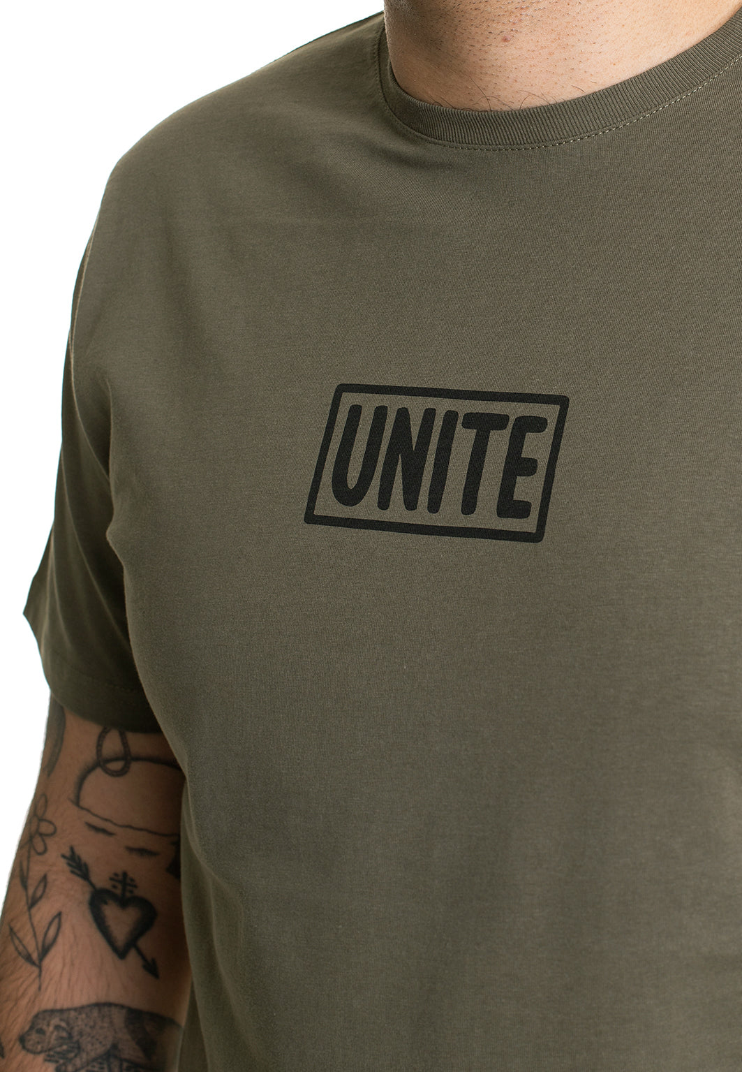 Unite Clothing - Peace Military Green - T-Shirt | Men-Image