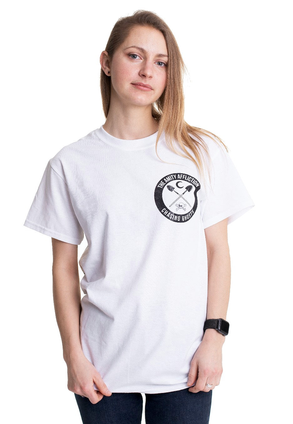 The Amity Affliction - Coffin White - T-Shirt | Women-Image