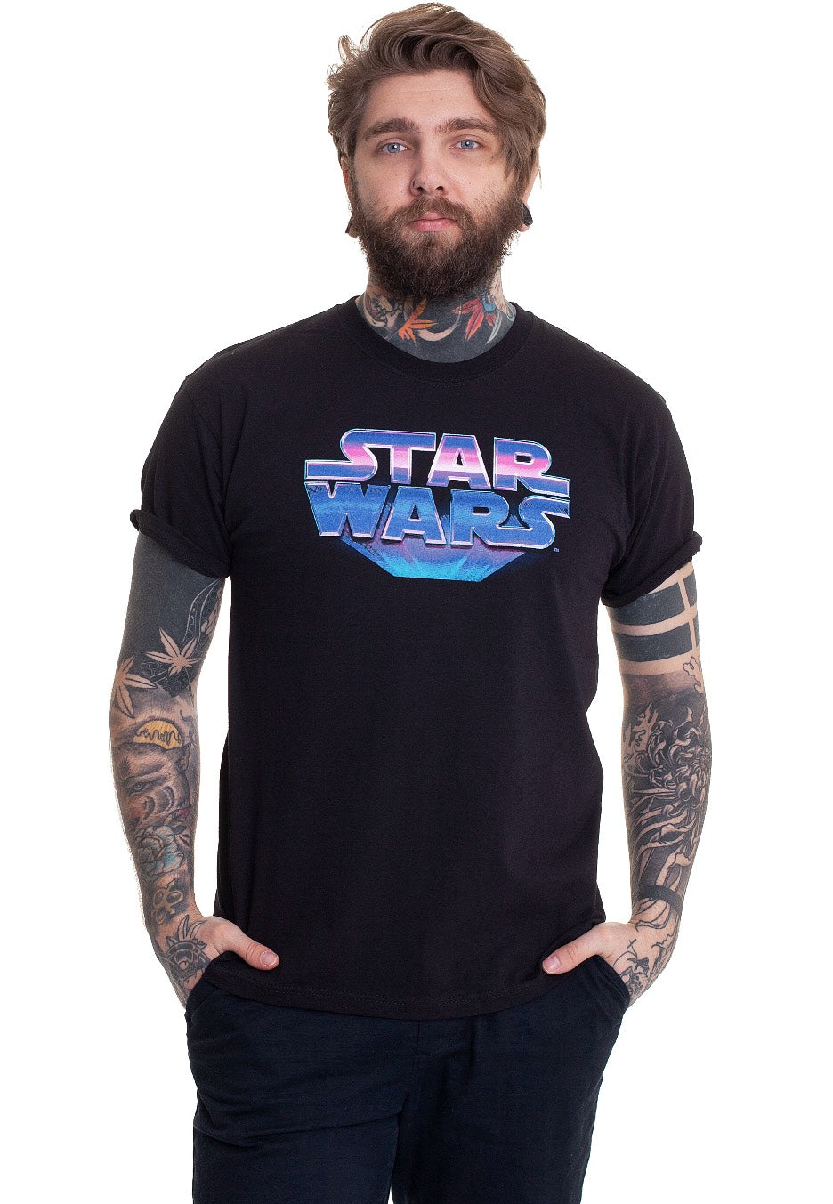 Star Wars - 80's Logo - T-Shirt | Men-Image