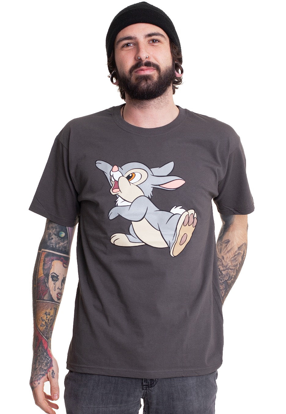 Bambi - Thumper Charcoal Grey - T-Shirt | Men-Image