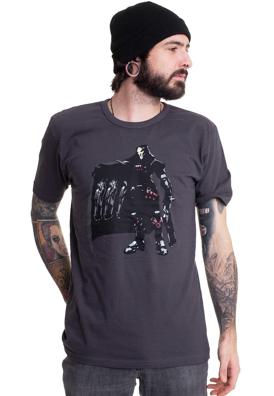 Overwatch - Reaper Grey - T-Shirt | Men-Image