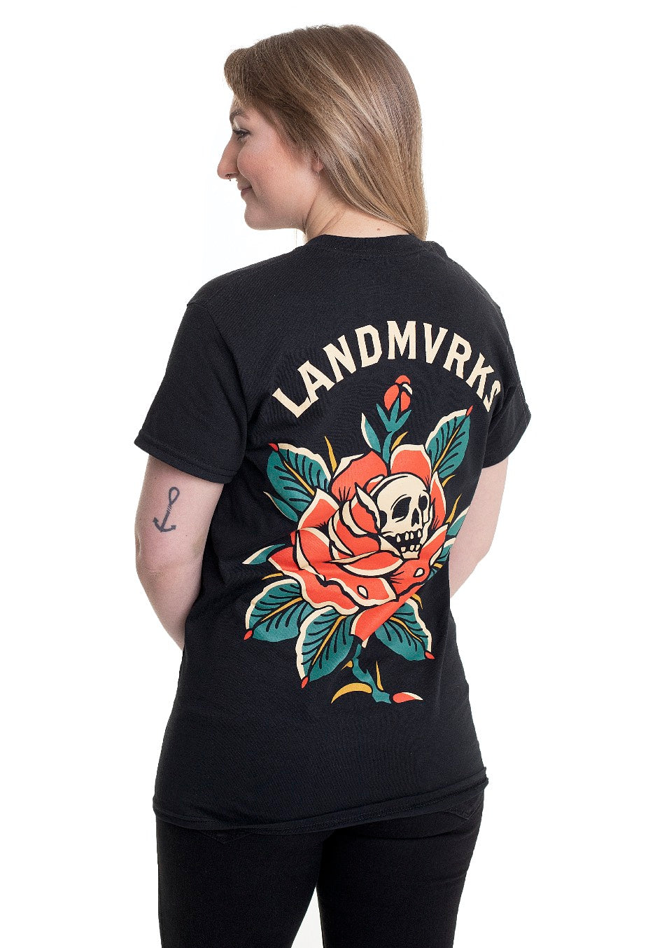 Landmvrks - Tattoo Skull - T-Shirt | Women-Image