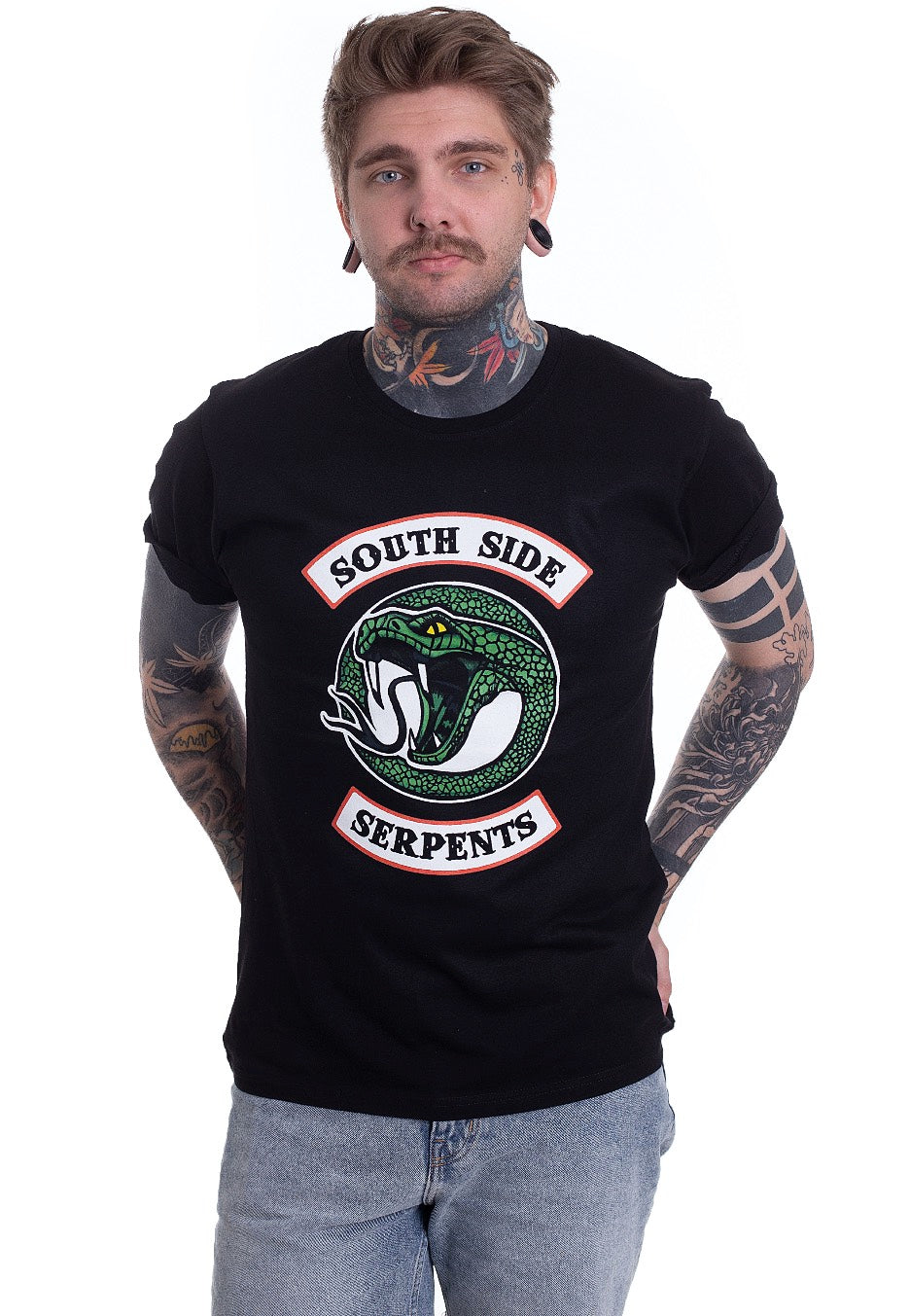 Riverdale - South Side Serpents Badge - T-Shirt | Men-Image