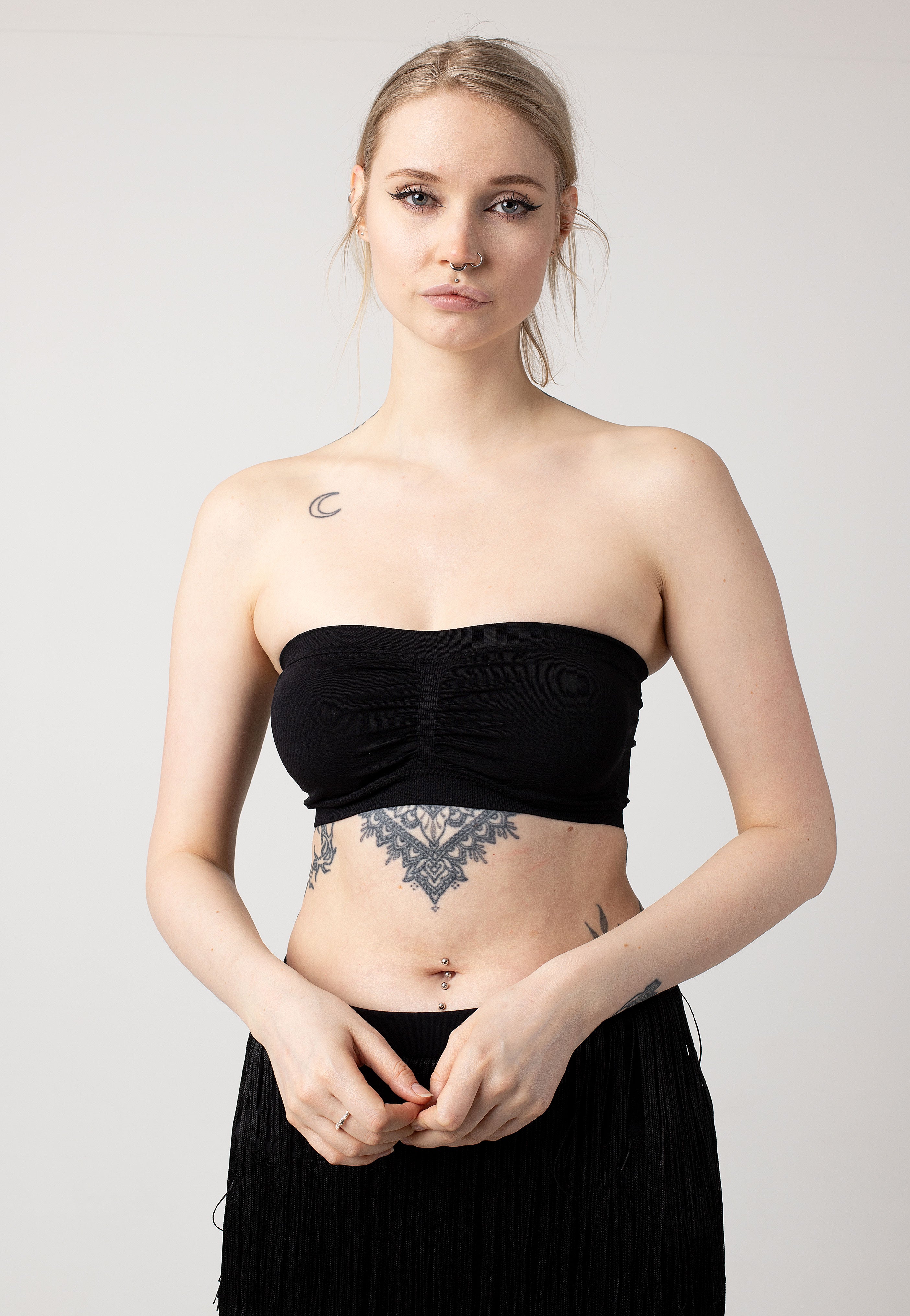 Urban Classics - Ladies Pads Black - Bandeau | Women-Image