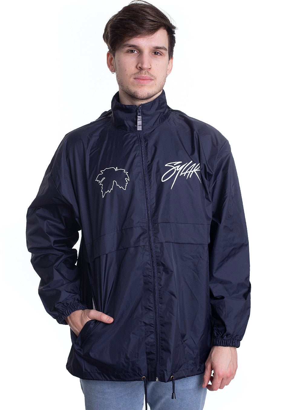 Sylar - Leaf Navy - Windbreaker | Men-Image