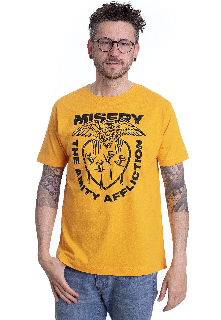 The Amity Affliction - Skeleton Angel Gold - T-Shirt | Men-Image