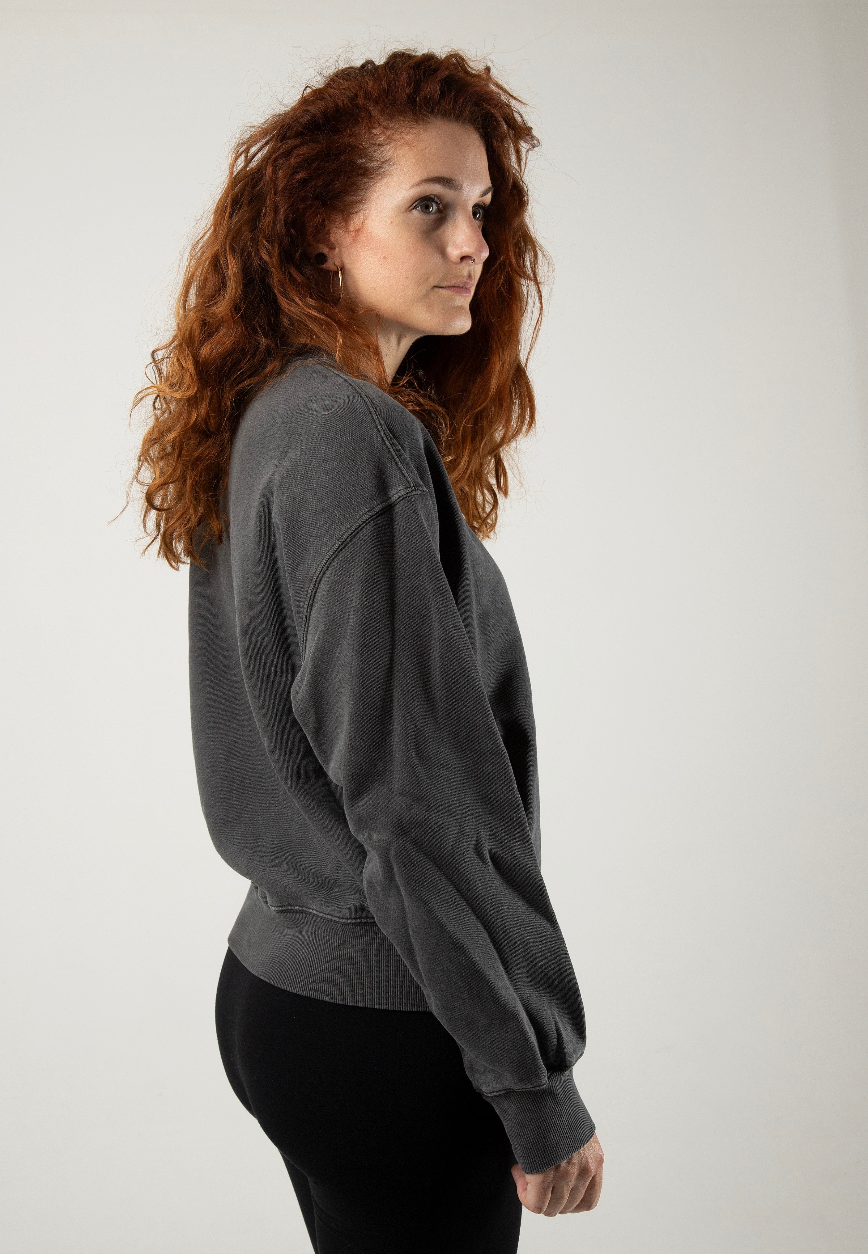 Carhartt WIP - W' Nelson Garment Dyed Black - Sweater | Women-Image