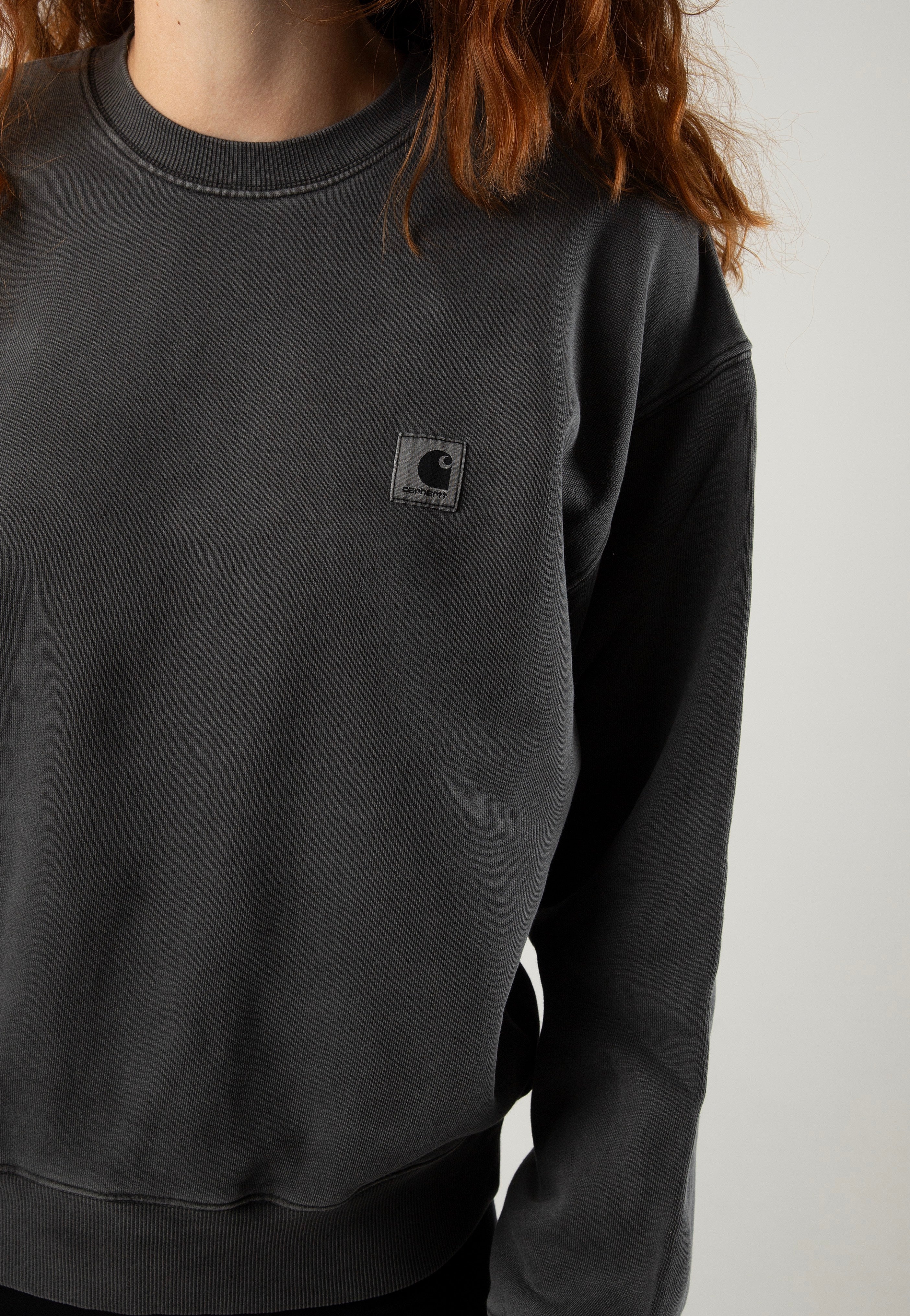 Carhartt WIP - W' Nelson Garment Dyed Black - Sweater | Women-Image