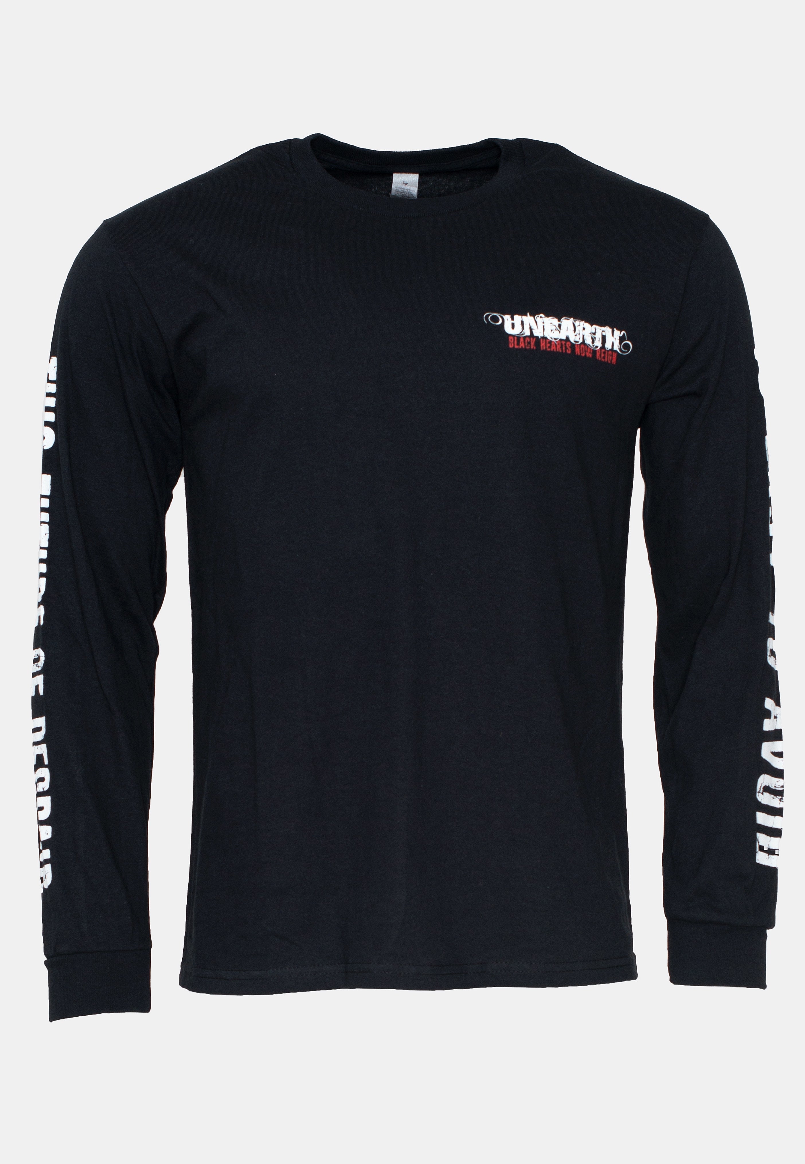 Unearth - Black Hearts - Longsleeve | Men-Image