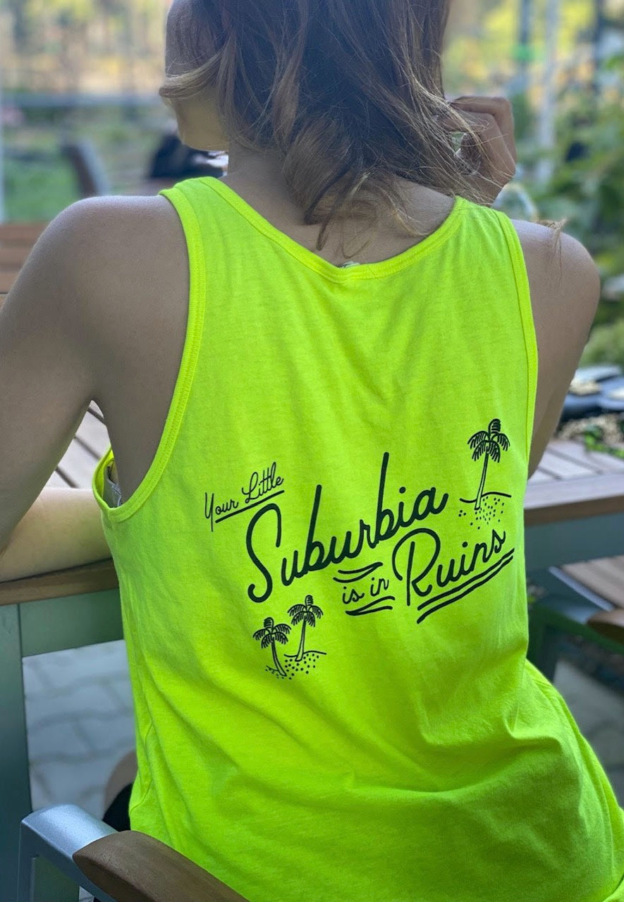 August Burns Red - Suburbia Neon Yellow - Tank | Women-Image