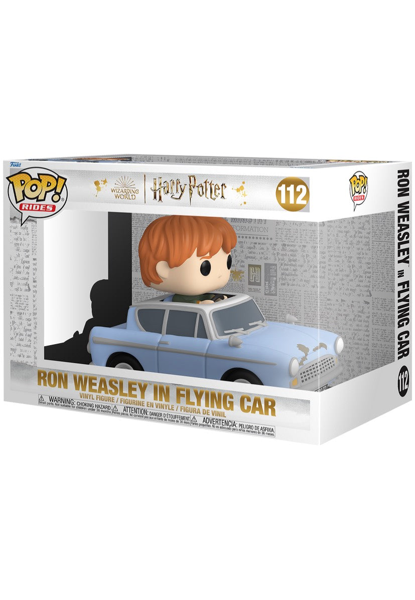 Harry Potter - Chamber of Secrets 20th: Ron w/Car POP! Deluxe - Funko Pop | Neutral-Image