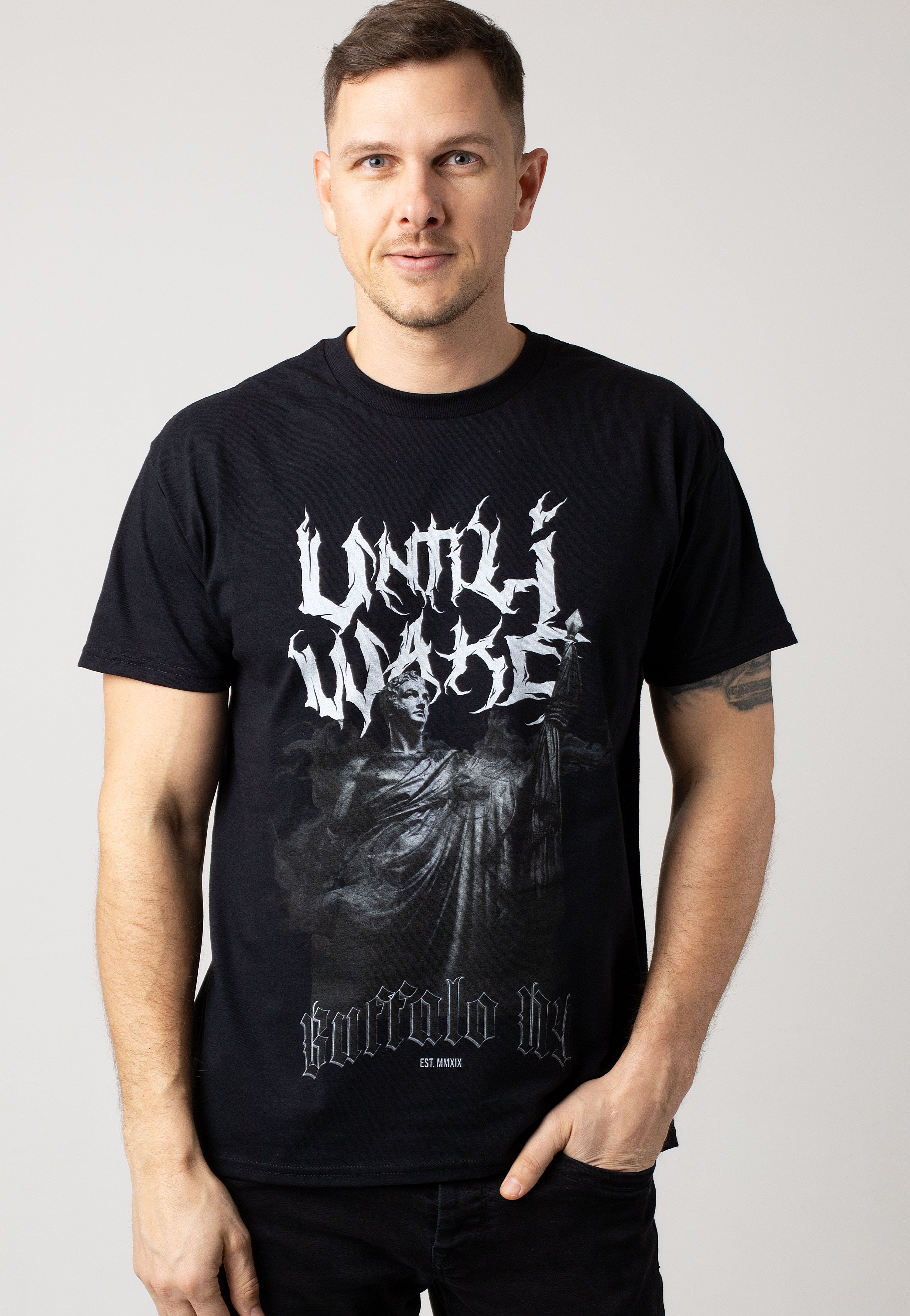 Until I Wake - Roman - T-Shirt | Men-Image