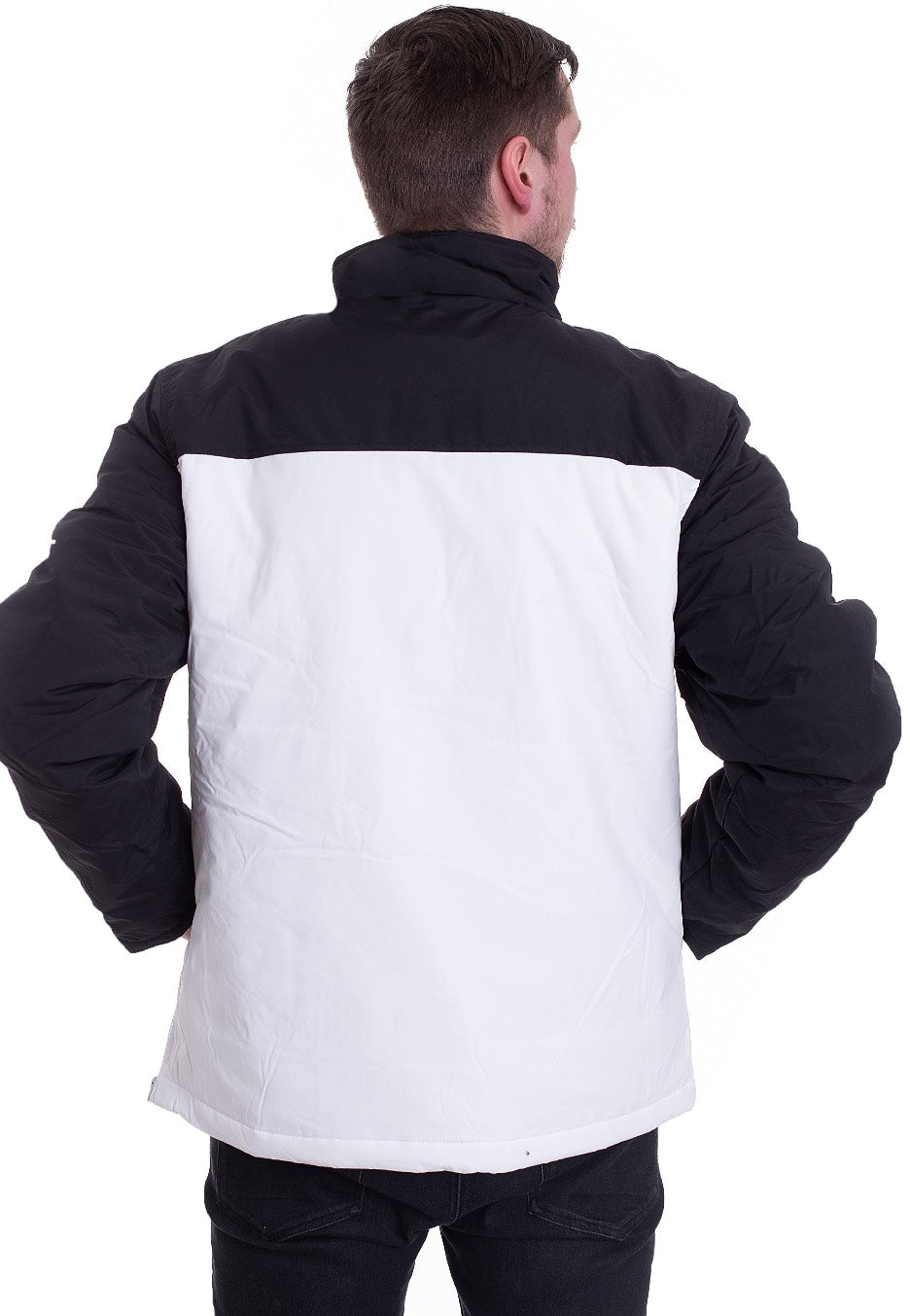 Urban Classics - 2-Tone Padded Pull Over White/Black - Jacket | Men-Image