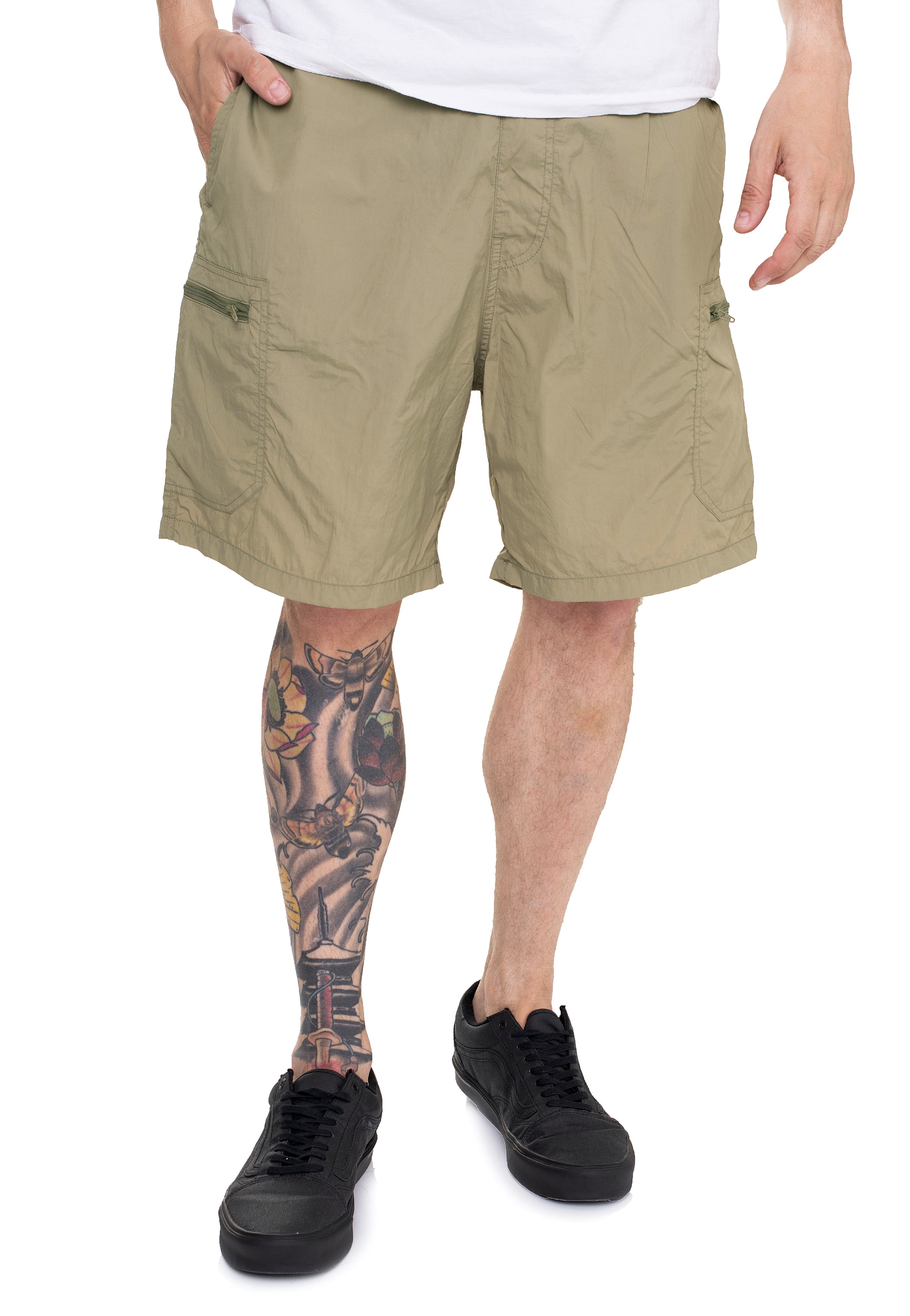 Urban Classics - Adjustable Nylon Khaki - Shorts | Men-Image