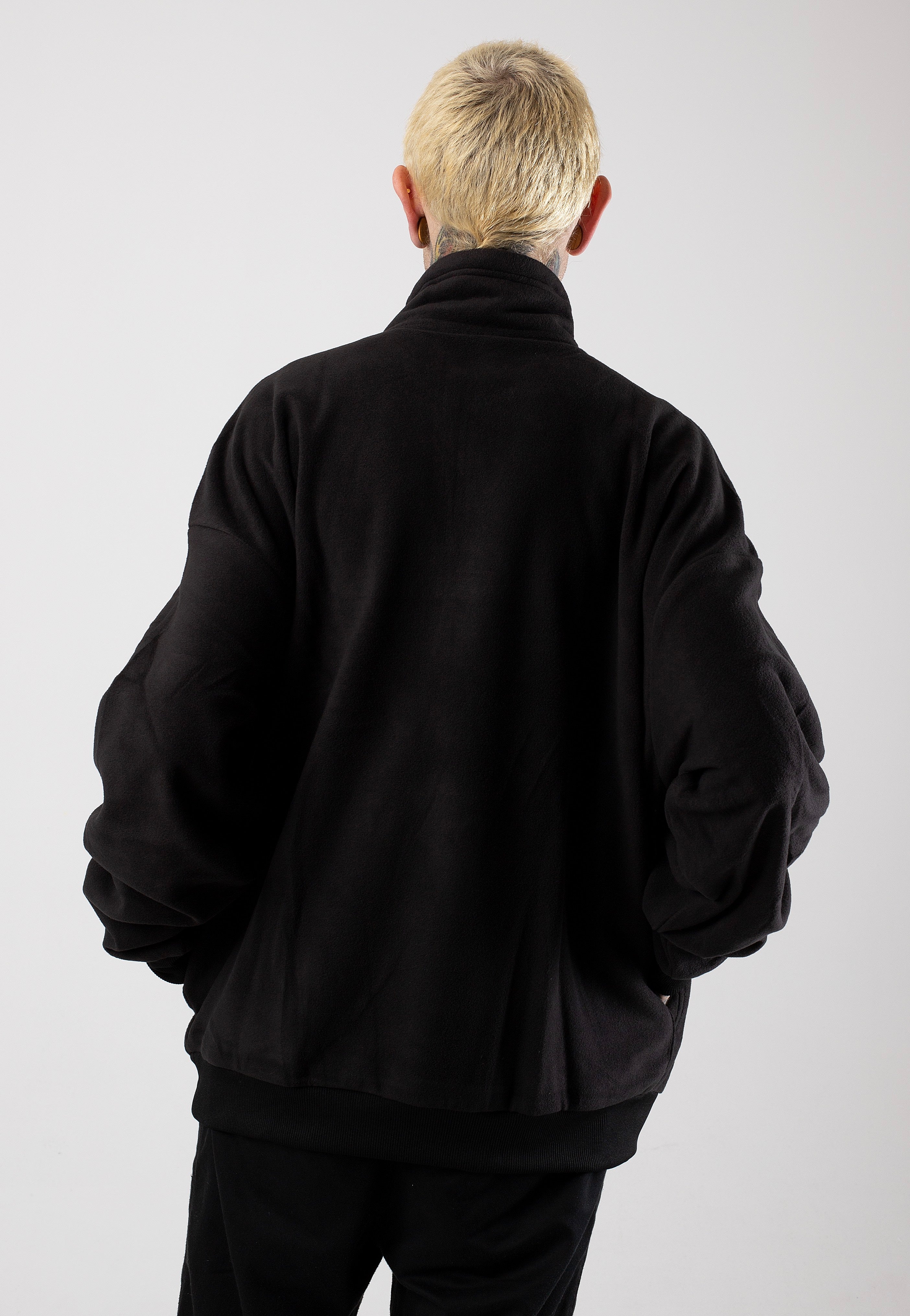 Urban Classics - Basic Polar Fleece Black - Pullover | Men-Image