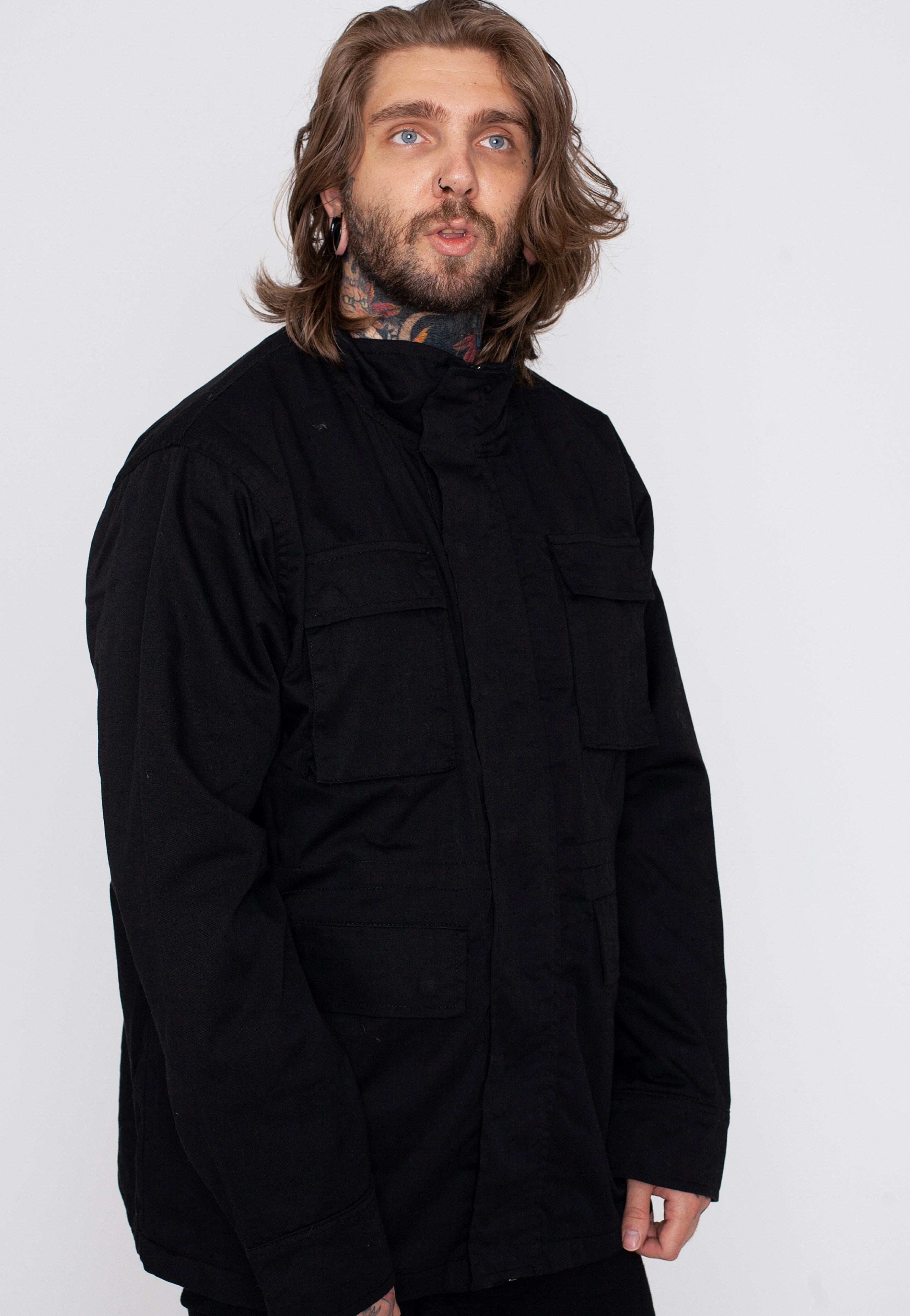 Urban Classics - Big M 65 Black - Jacket | Men-Image