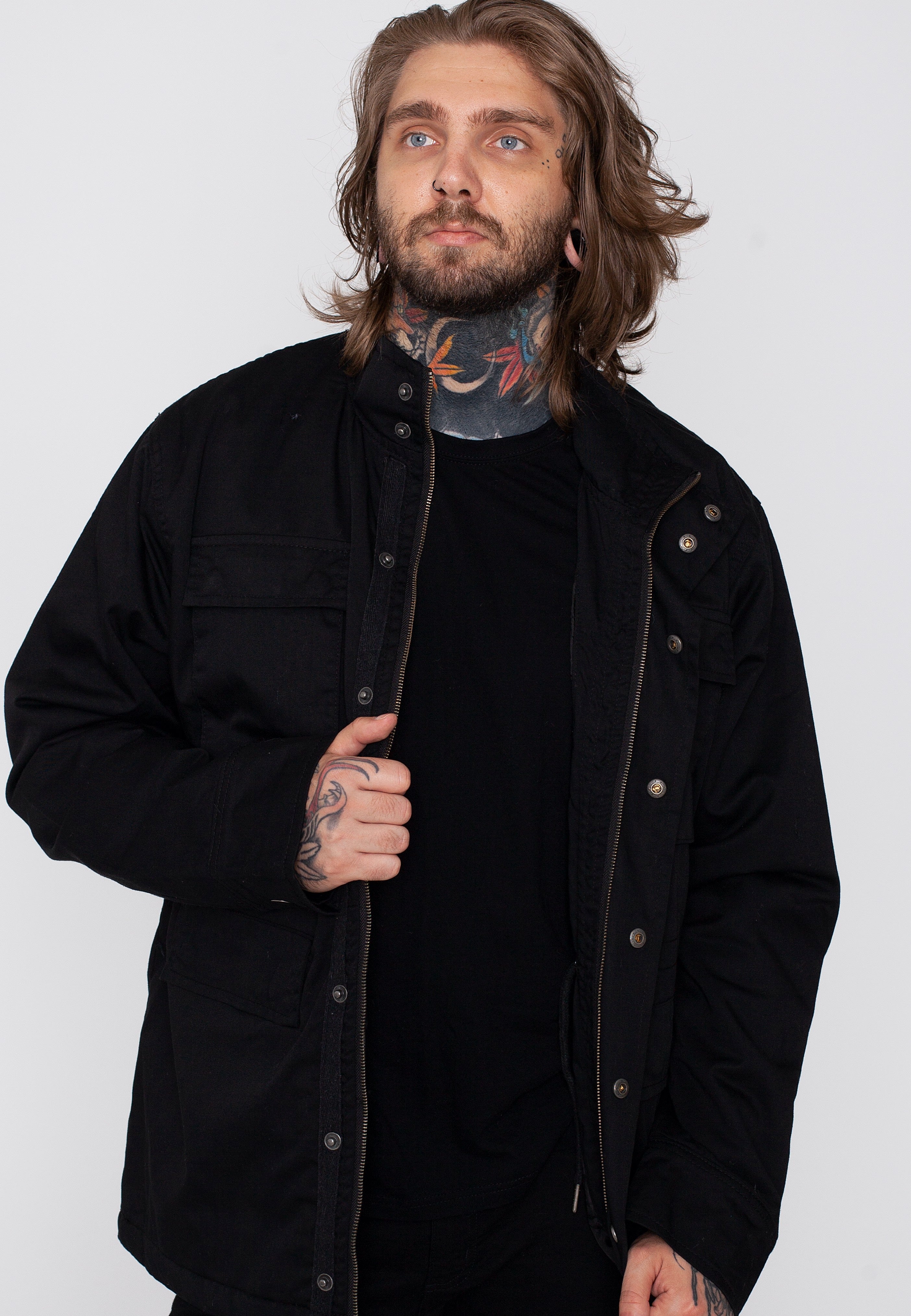 Urban Classics - Big M 65 Black - Jacket | Men-Image