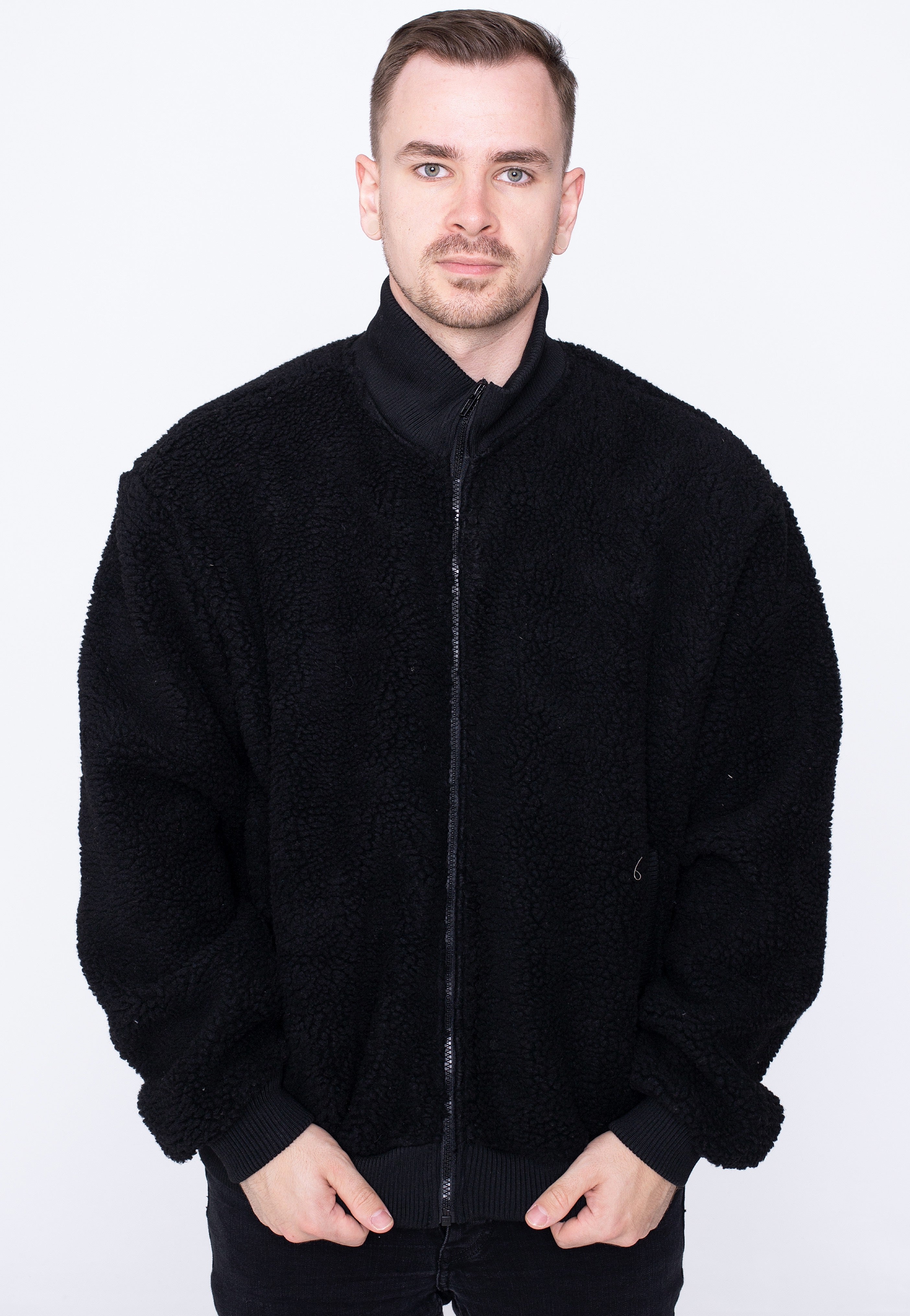 Urban Classics - Boxy Sherpa Black - Jacket | Men-Image