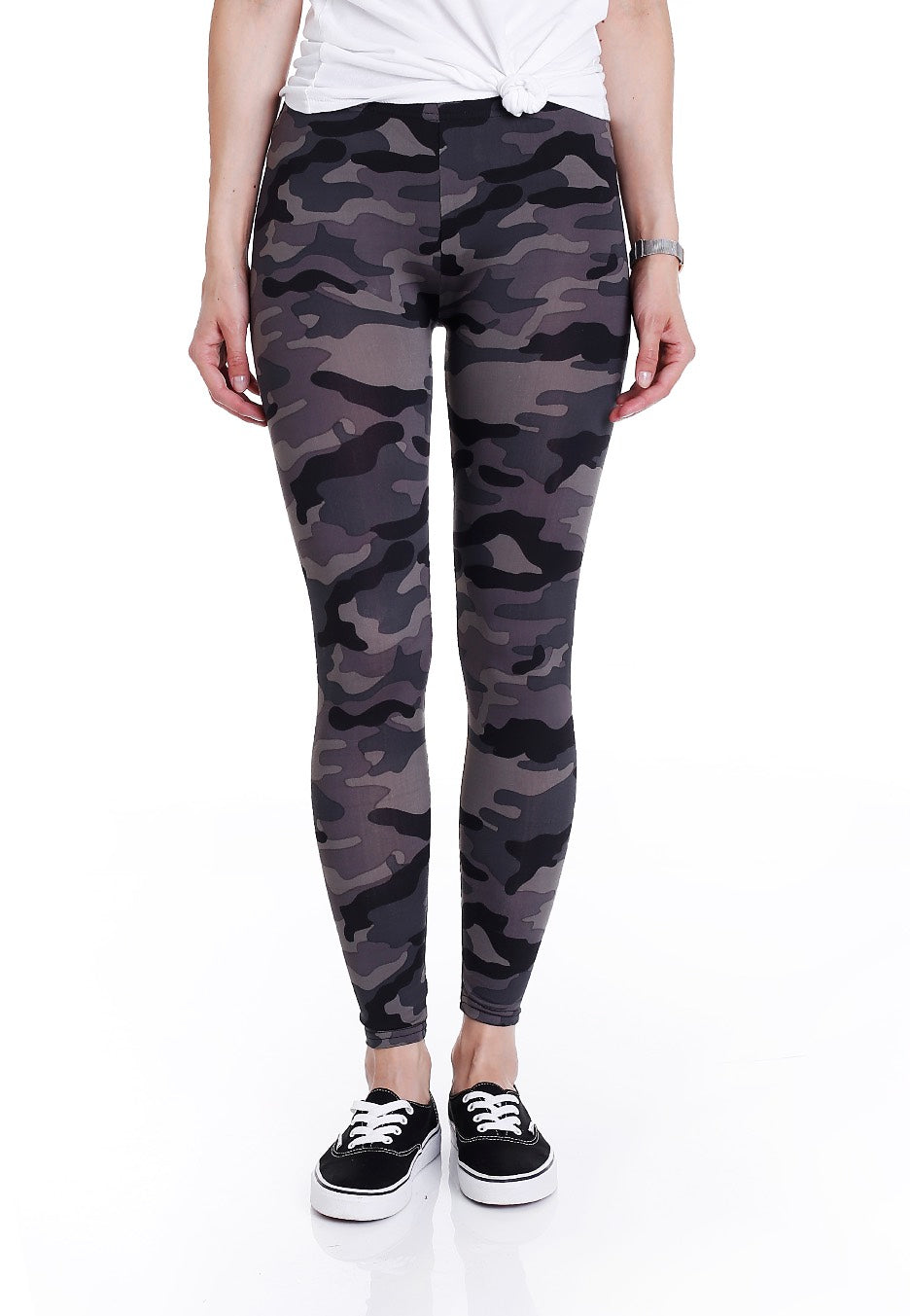 Urban Classics - Camo Dark Camo - Leggings | Women-Image