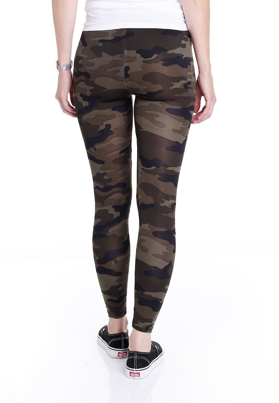 Urban Classics - Camo Wood Camo - Leggings | Women-Image