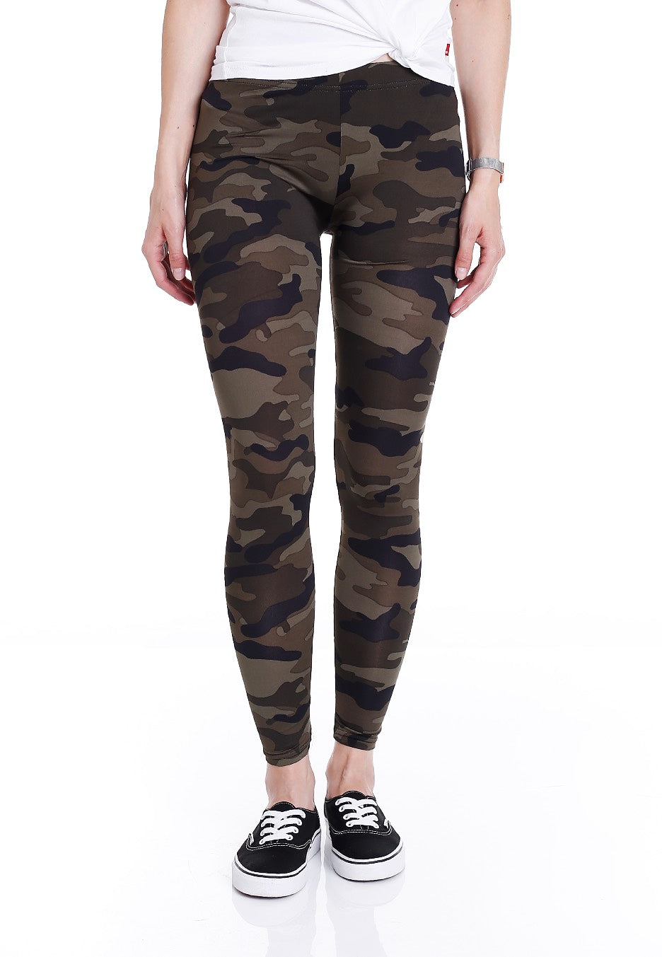 Urban Classics - Camo Wood Camo - Leggings | Women-Image