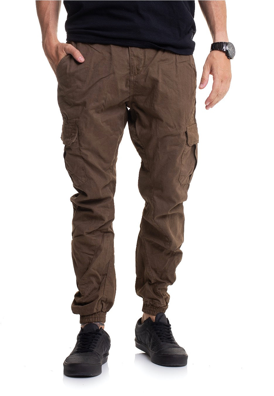 Urban Classics - Cargo Jogging Darkground - Pants | Men-Image