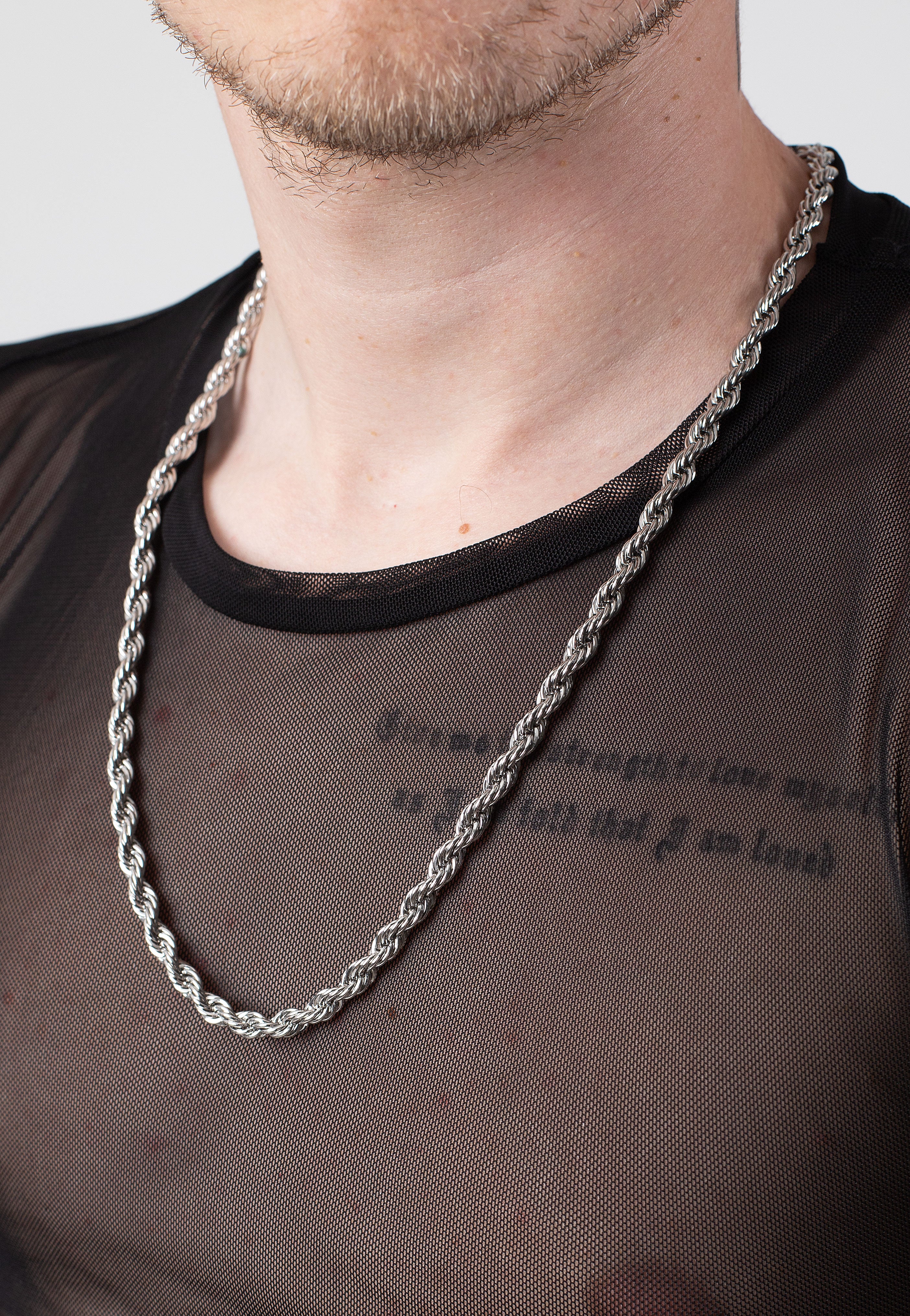 Urban Classics - Charon Intertwine Silver - Necklace | Men-Image