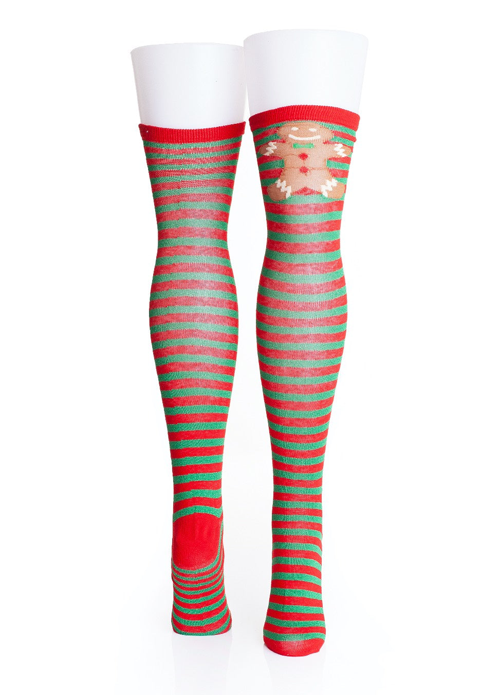 Urban Classics - Christmas Overknees - Socks | Neutral-Image