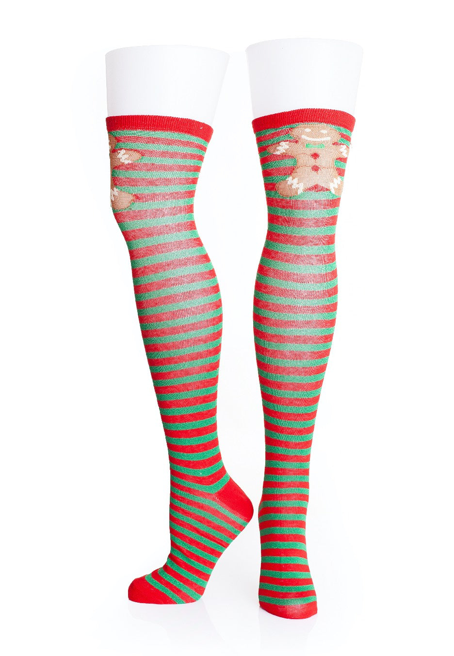 Urban Classics - Christmas Overknees - Socks | Neutral-Image