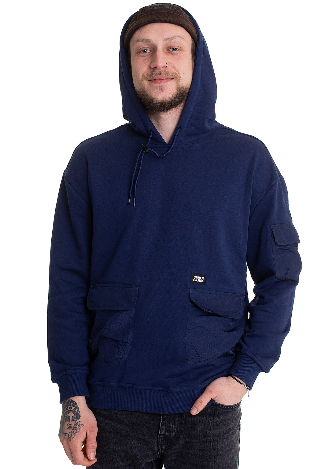 Urban Classics - Commuter Darkblue - Hoodie | Men-Image