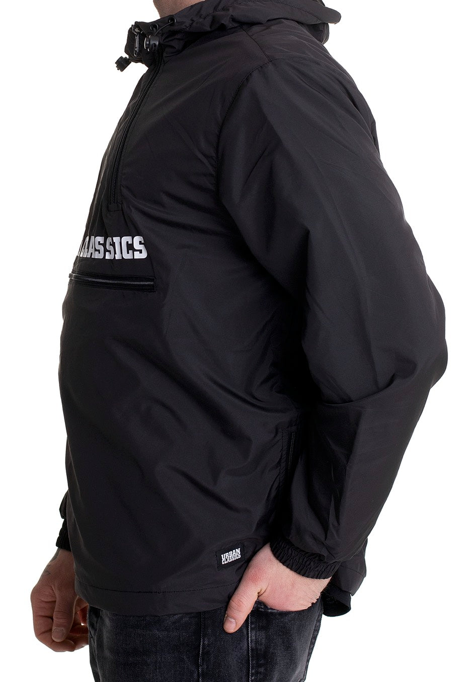 Urban Classics - Commuter Pull Over Black - Jacket | Men-Image