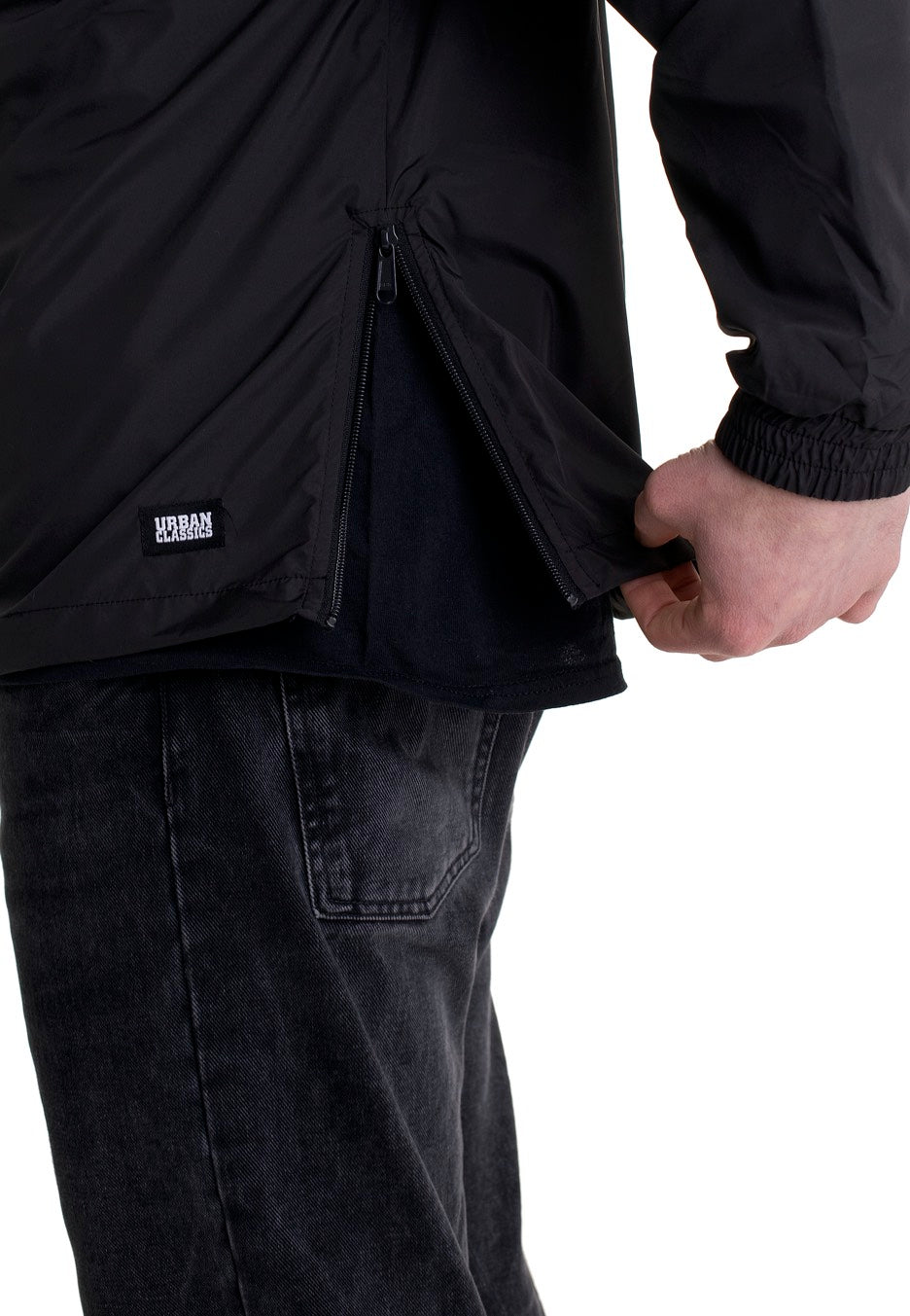 Urban Classics - Commuter Pull Over Black - Jacket | Men-Image