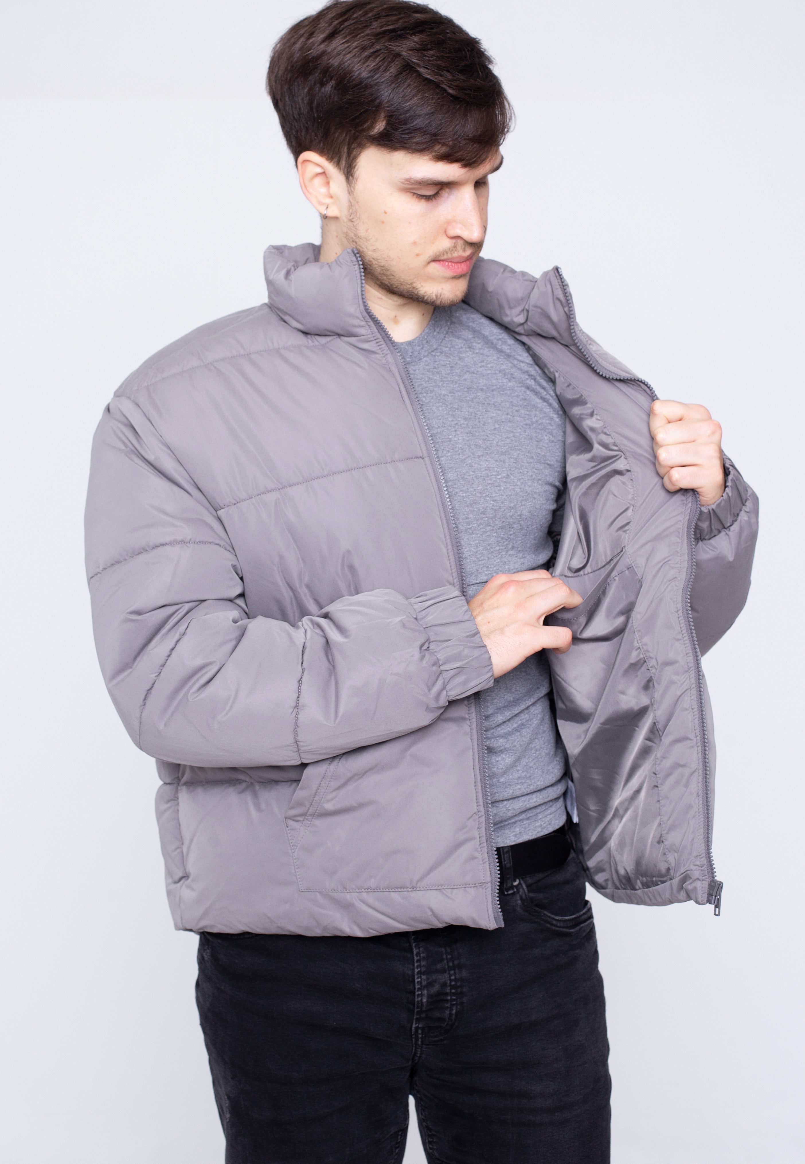 Urban Classics - Cropped Down Asphalt - Jacket | Men-Image