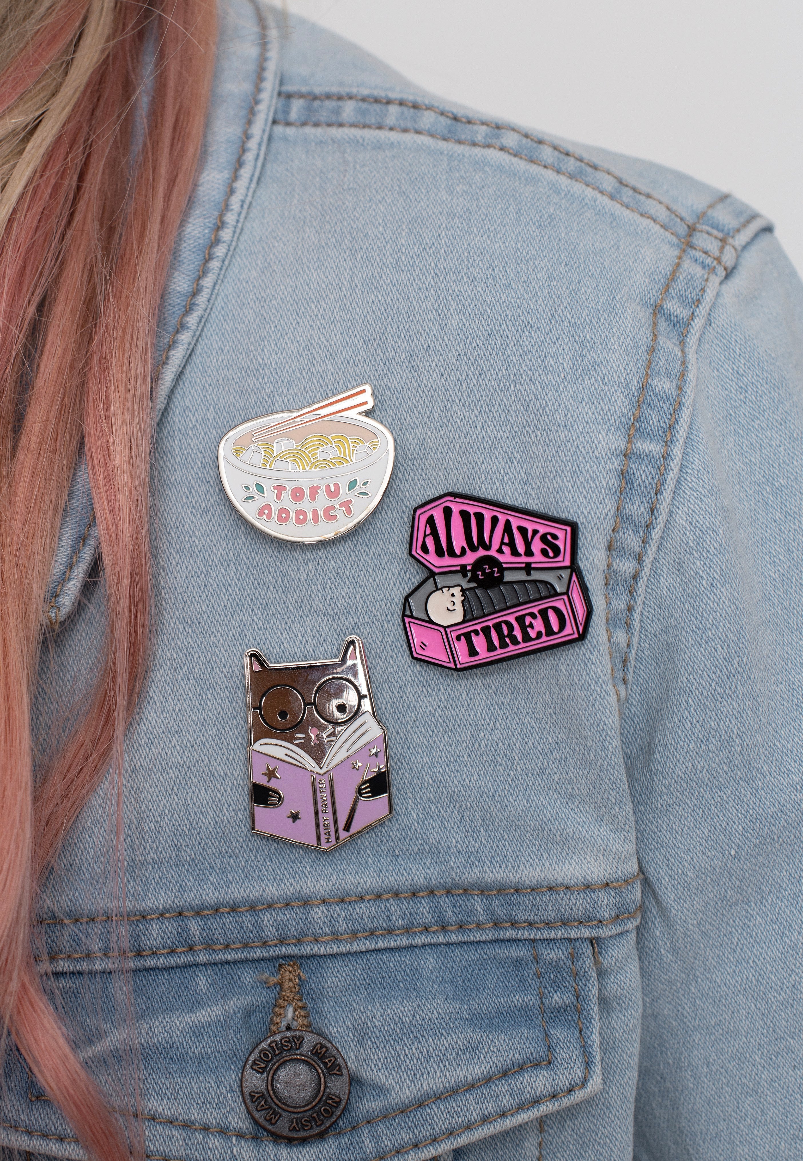 Punky Pins - Hairy Pawter Enamel - Pin | Neutral-Image