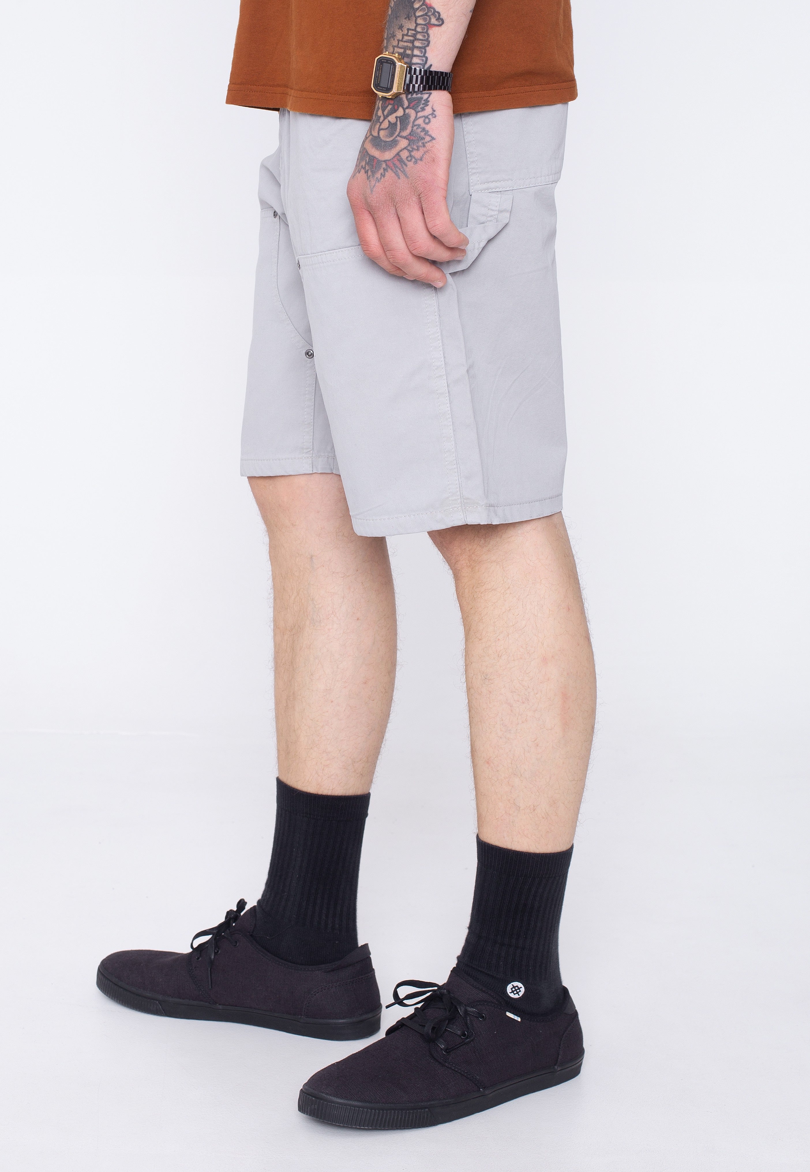 Urban Classics - Double Knee Carpenter Lightasphalt - Shorts | Men-Image