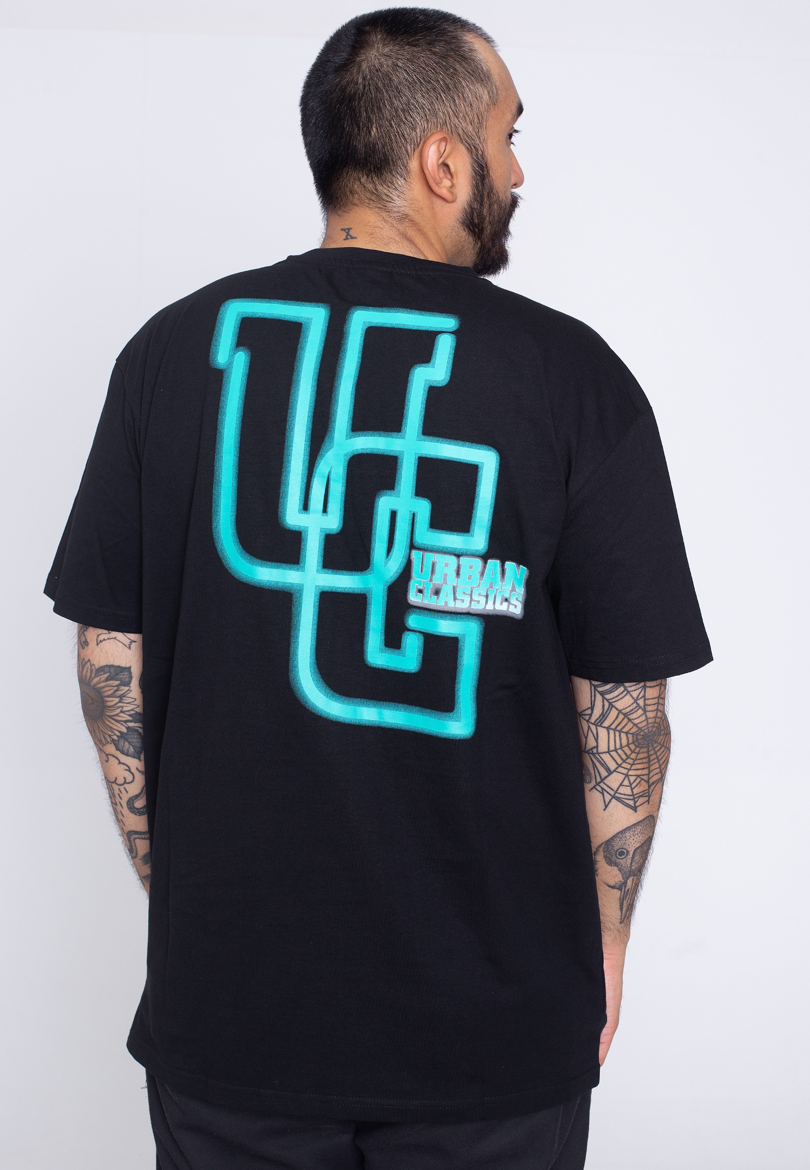 Urban Classics - Glow Logo Black - T-Shirt | Men-Image