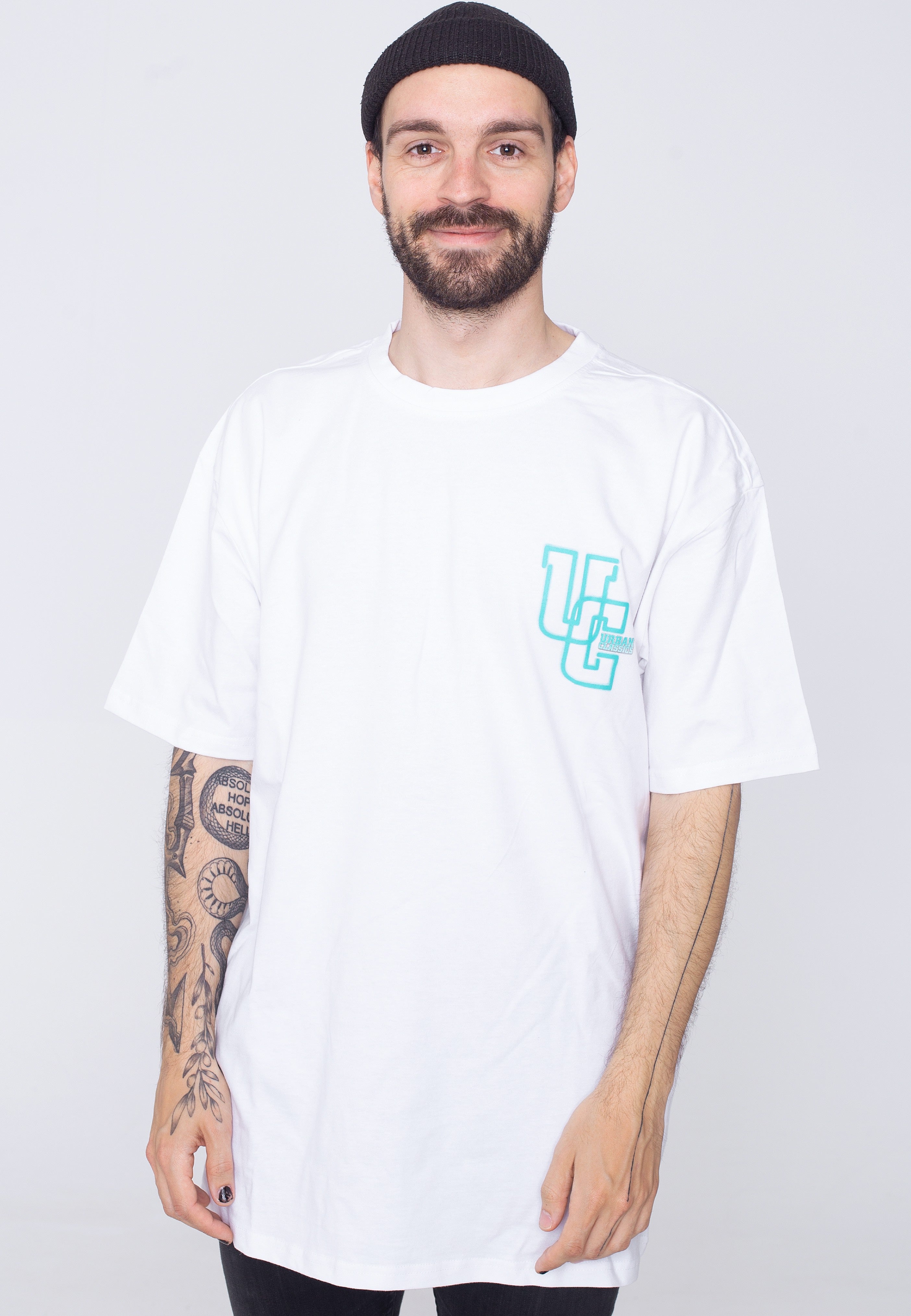 Urban Classics - Glow Logo White - T-Shirt | Men-Image