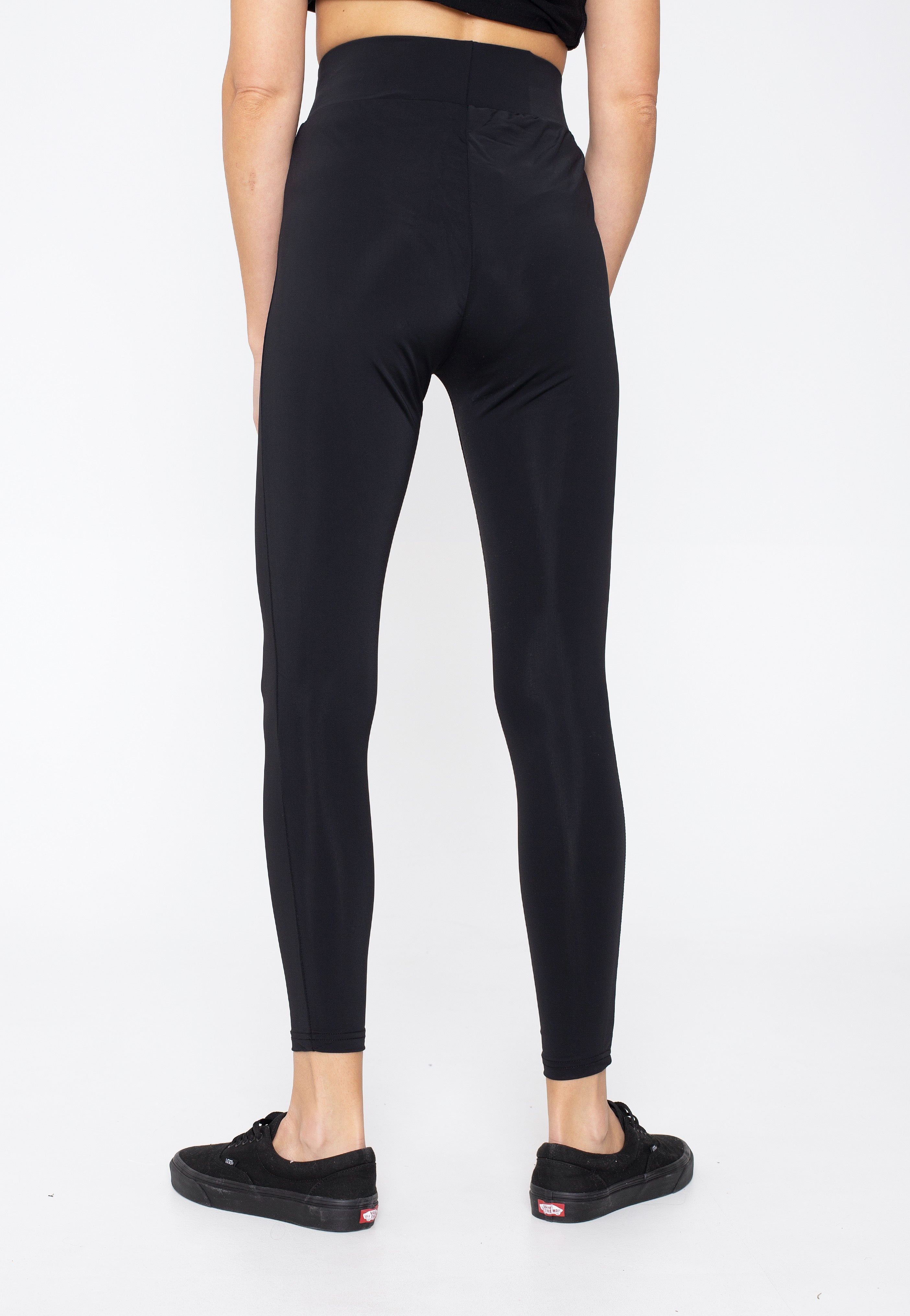 Urban Classics - High Waist Tech Black - Leggings | Women-Image