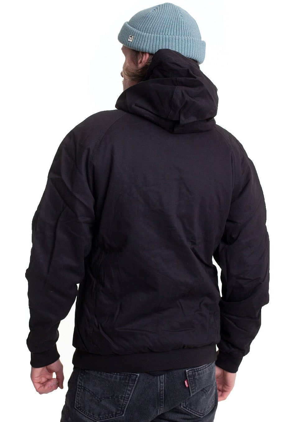 Urban Classics - Hooded Cotton Black - Jacket | Men-Image