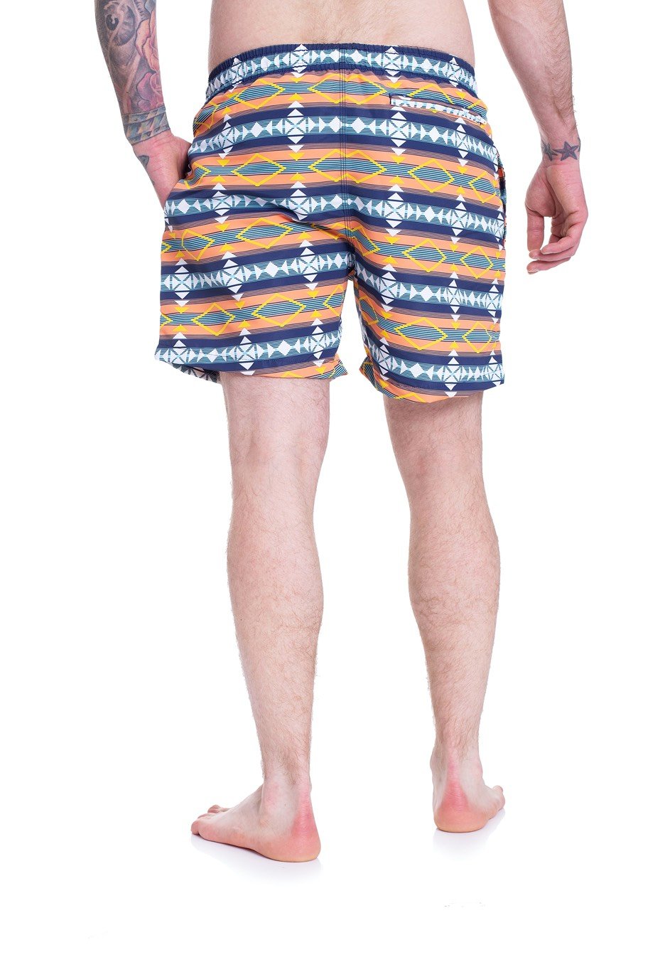 Urban Classics - Inka Swim White - Board Shorts | Men-Image