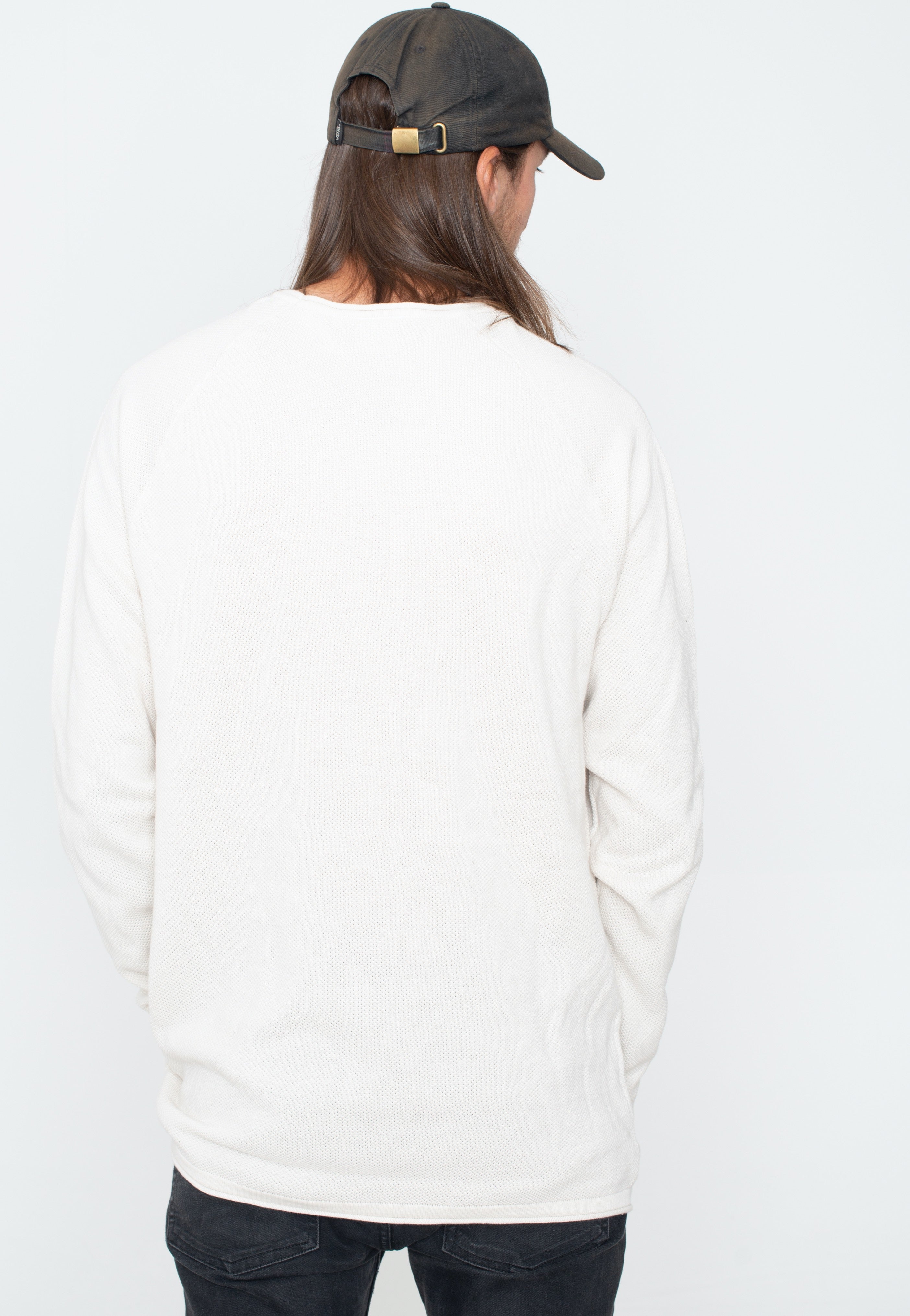 Urban Classics - Knitted Raglan Lightgrey - Longsleeve | Men-Image